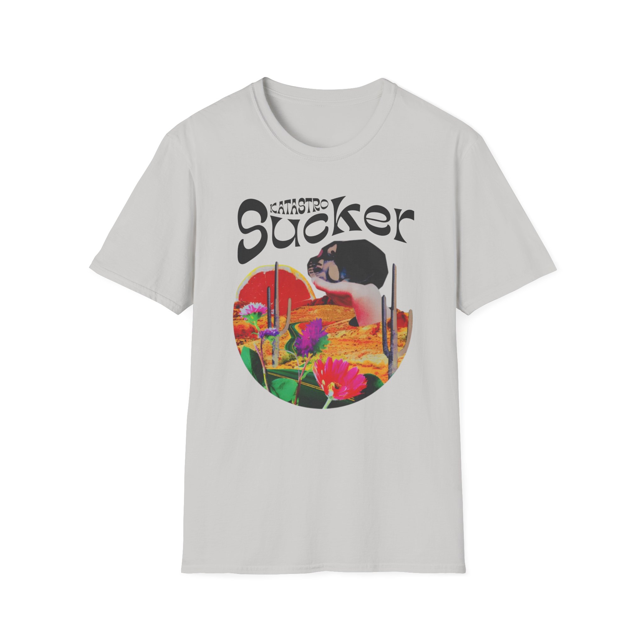Katastro Sucker Unisex Softstyle T-Shirt - Image 7