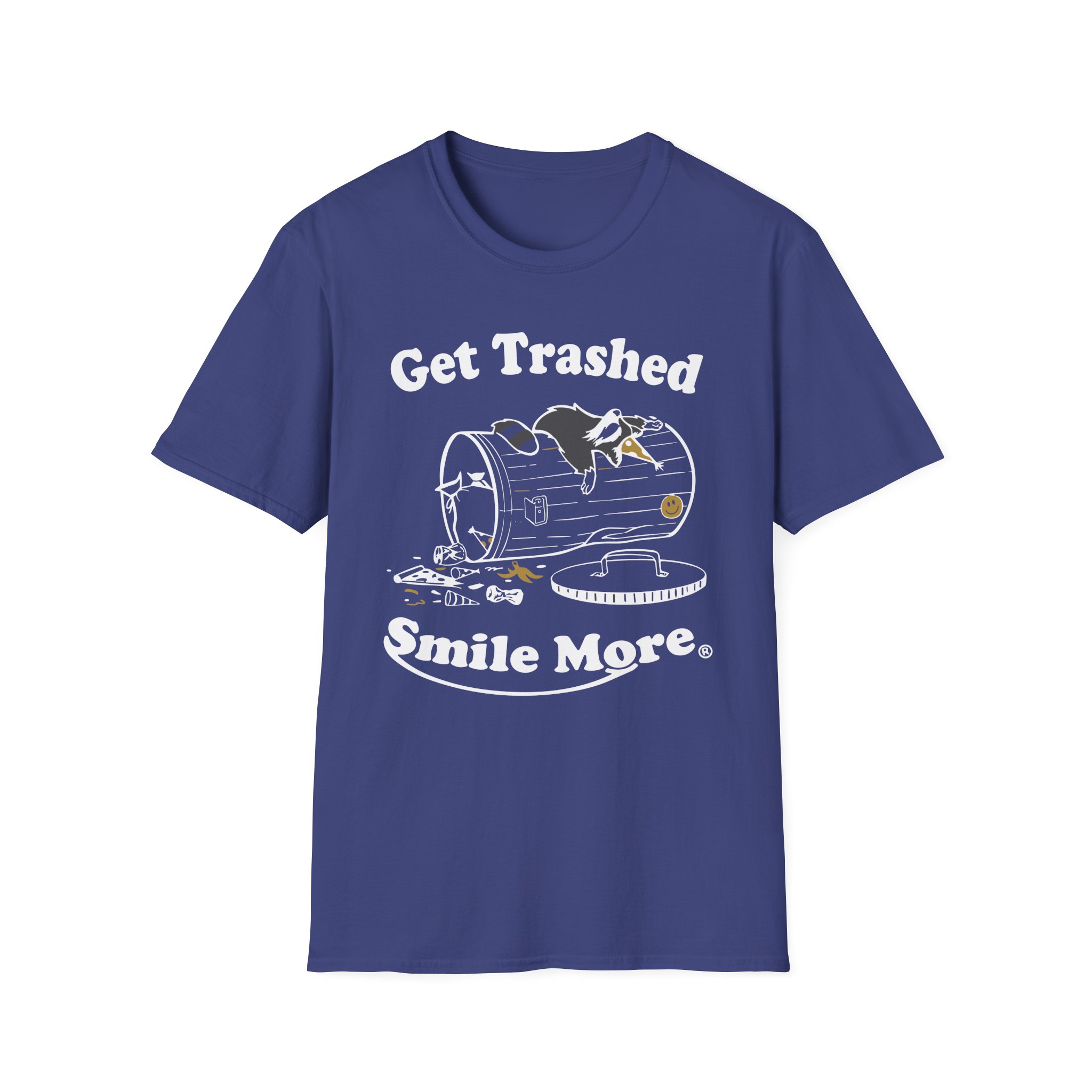 Roman Atwood Get Trashed Unisex Softstyle T-Shirt - Image 13