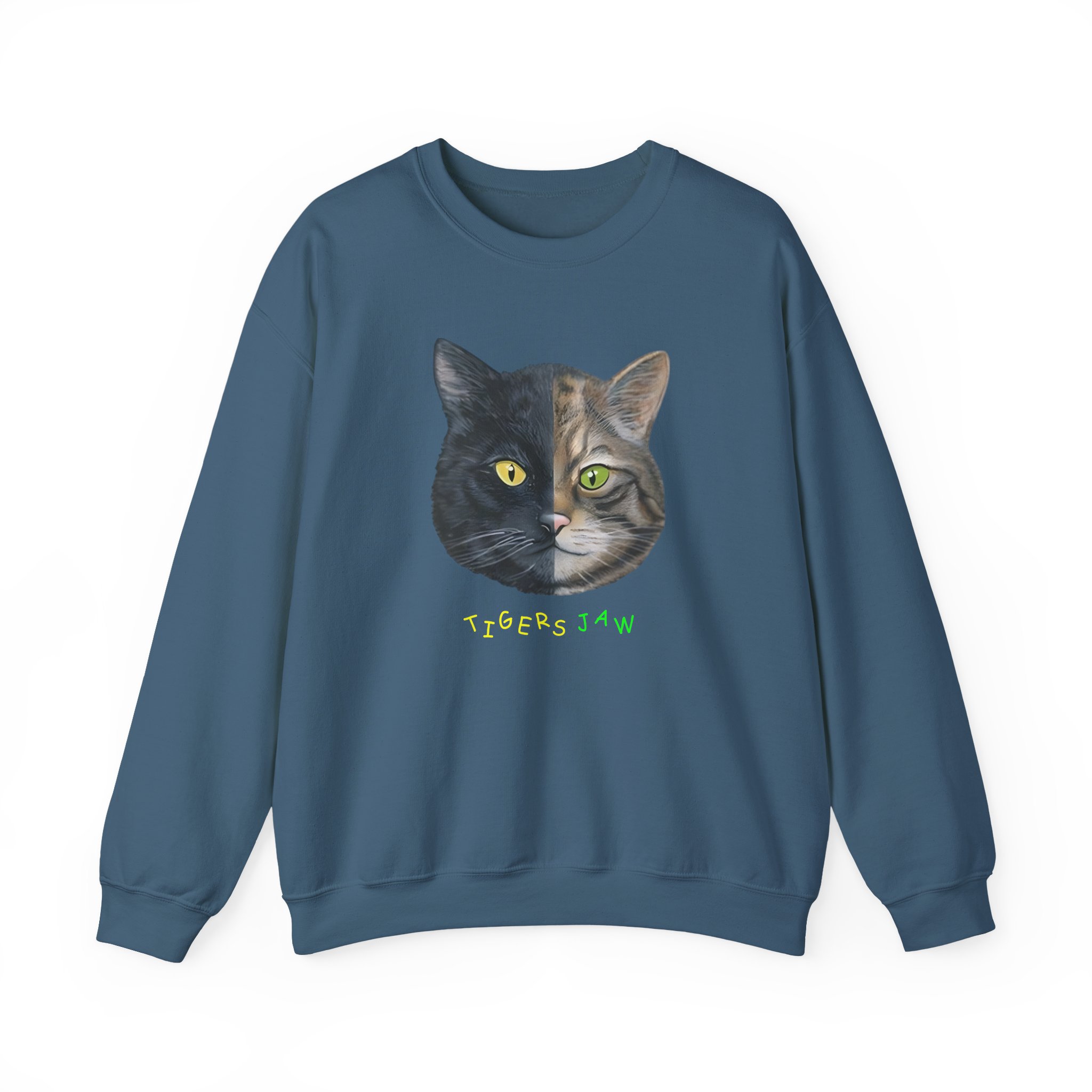 Tigers Jaw Cat Unisex Heavy Blend™ Crewneck Sweatshirt - Image 13