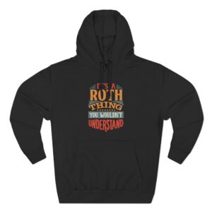 Asher Roth Three-Panel Fleece Hoodie