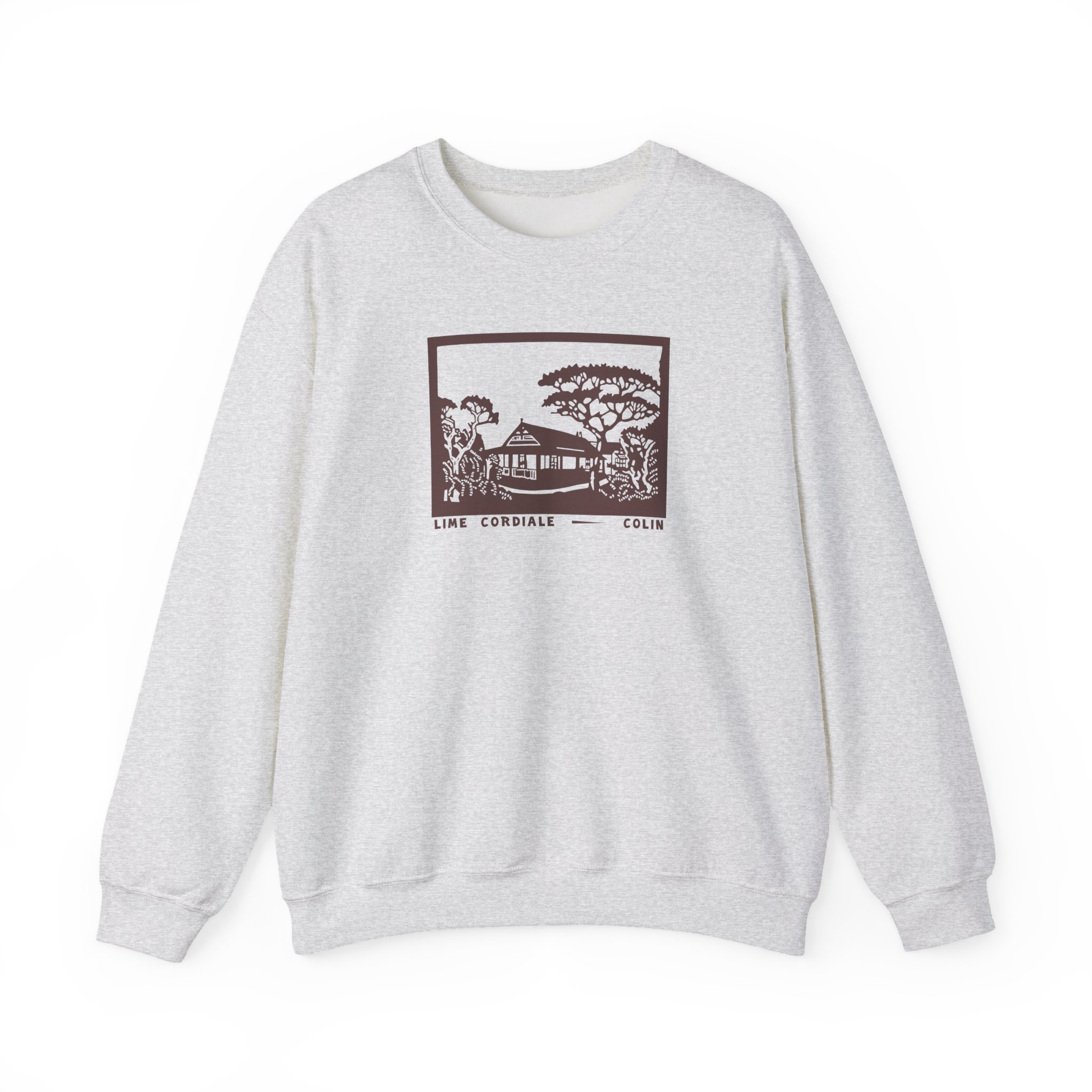 Lime Cordiale Colin Unisex Heavy Blend™ Crewneck Sweatshirt - Image 5