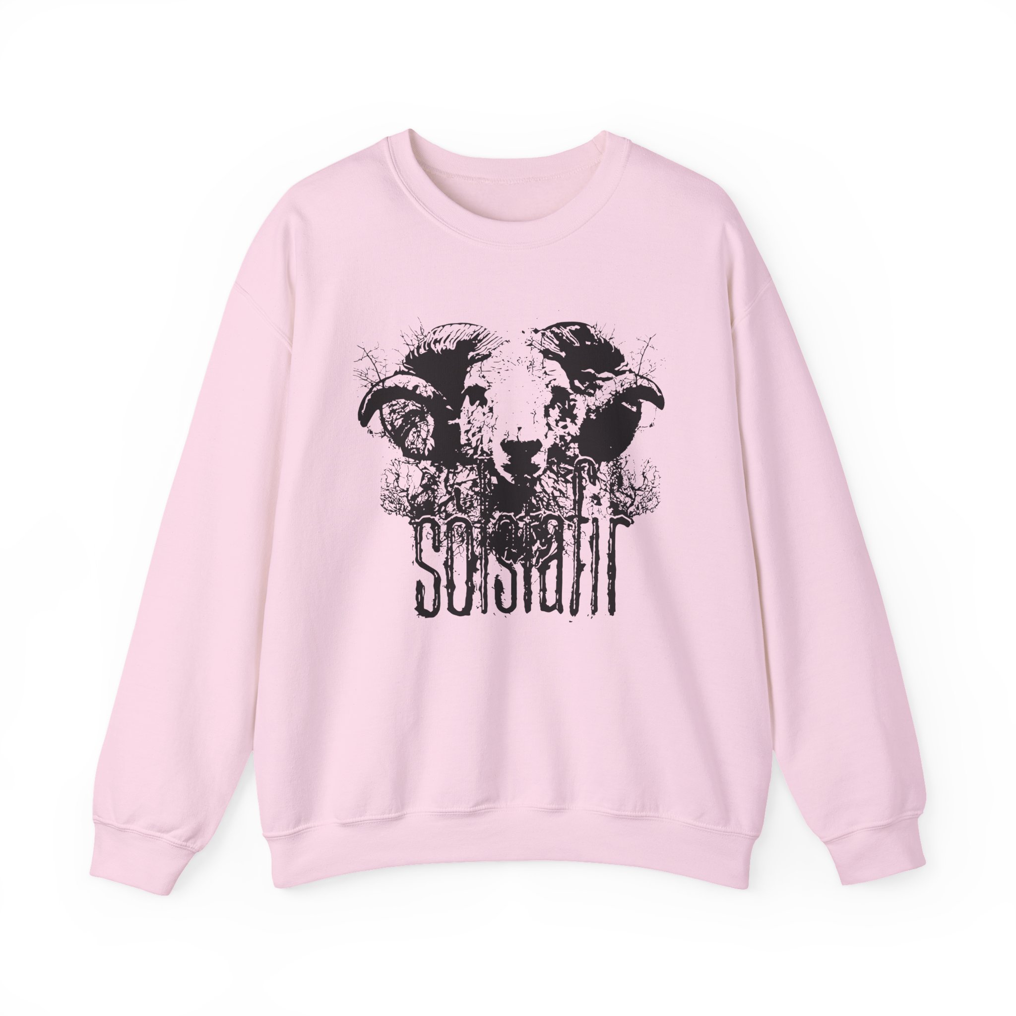 Solstafir Ram Olive Unisex Heavy Blend™ Crewneck Sweatshirt - Image 13