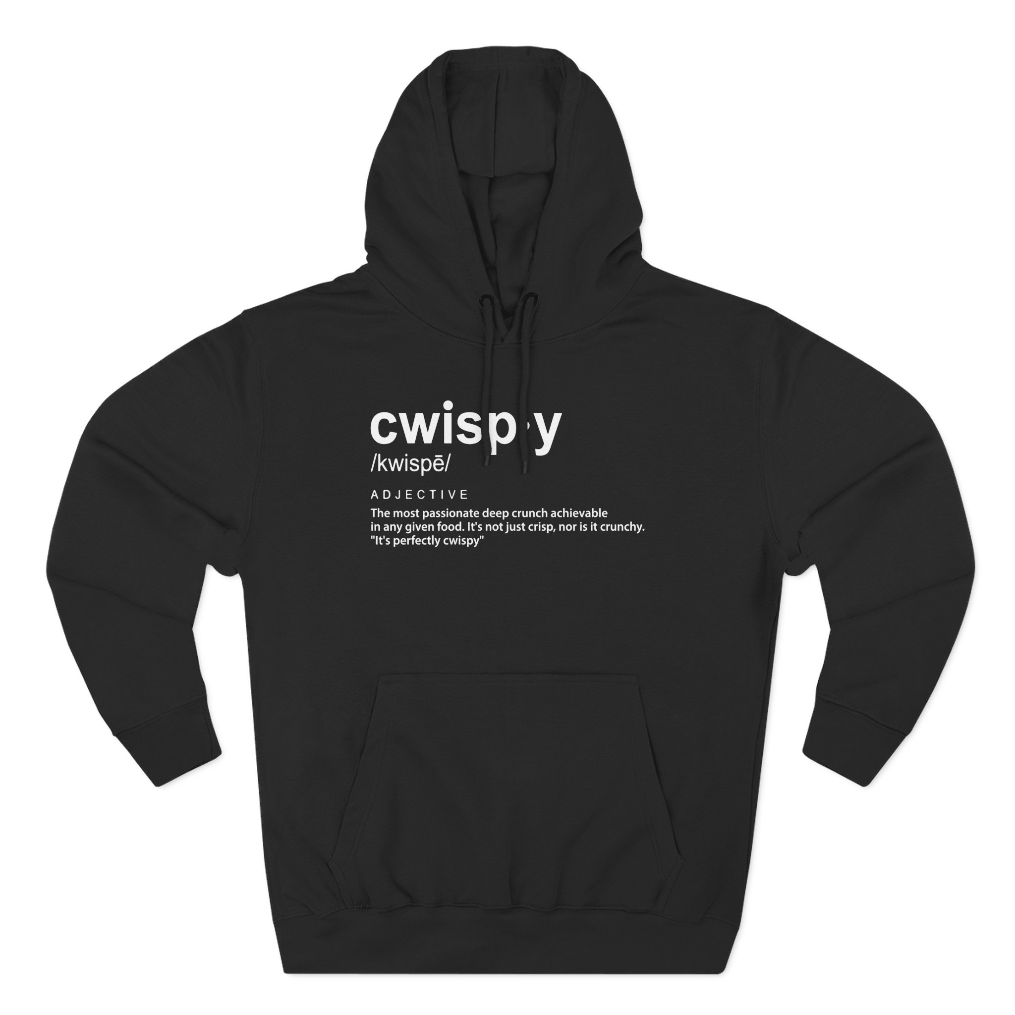 Joshua Weissman Cwispy Three-Panel Fleece Hoodie