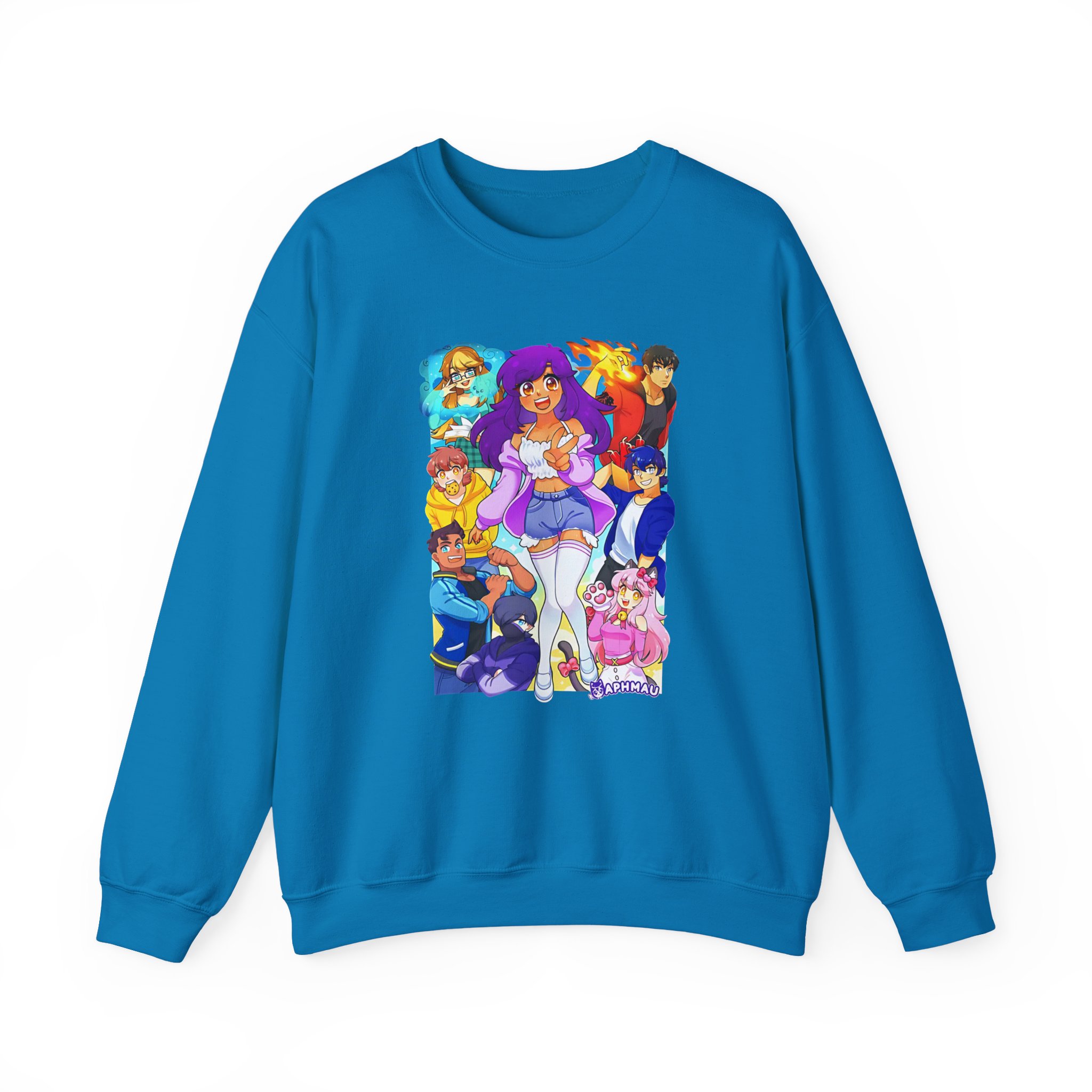 Aphmau & Friends Unisex Heavy Blend™ Crewneck Sweatshirt - Image 13