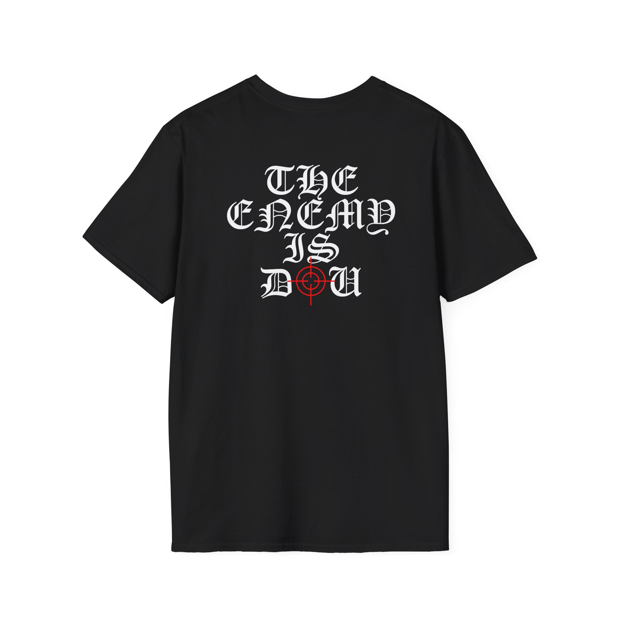 Harms Way The Enemy Is You Unisex Softstyle T-Shirt - Image 2