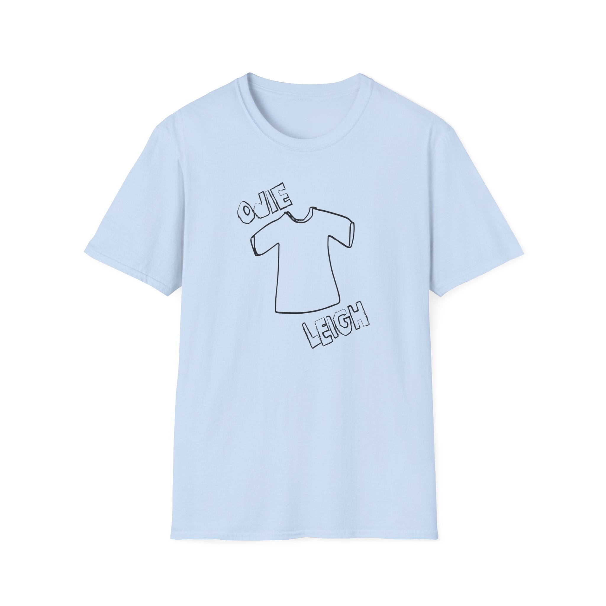 Odie Leigh My Name on a Unisex Softstyle T-Shirt - Image 17
