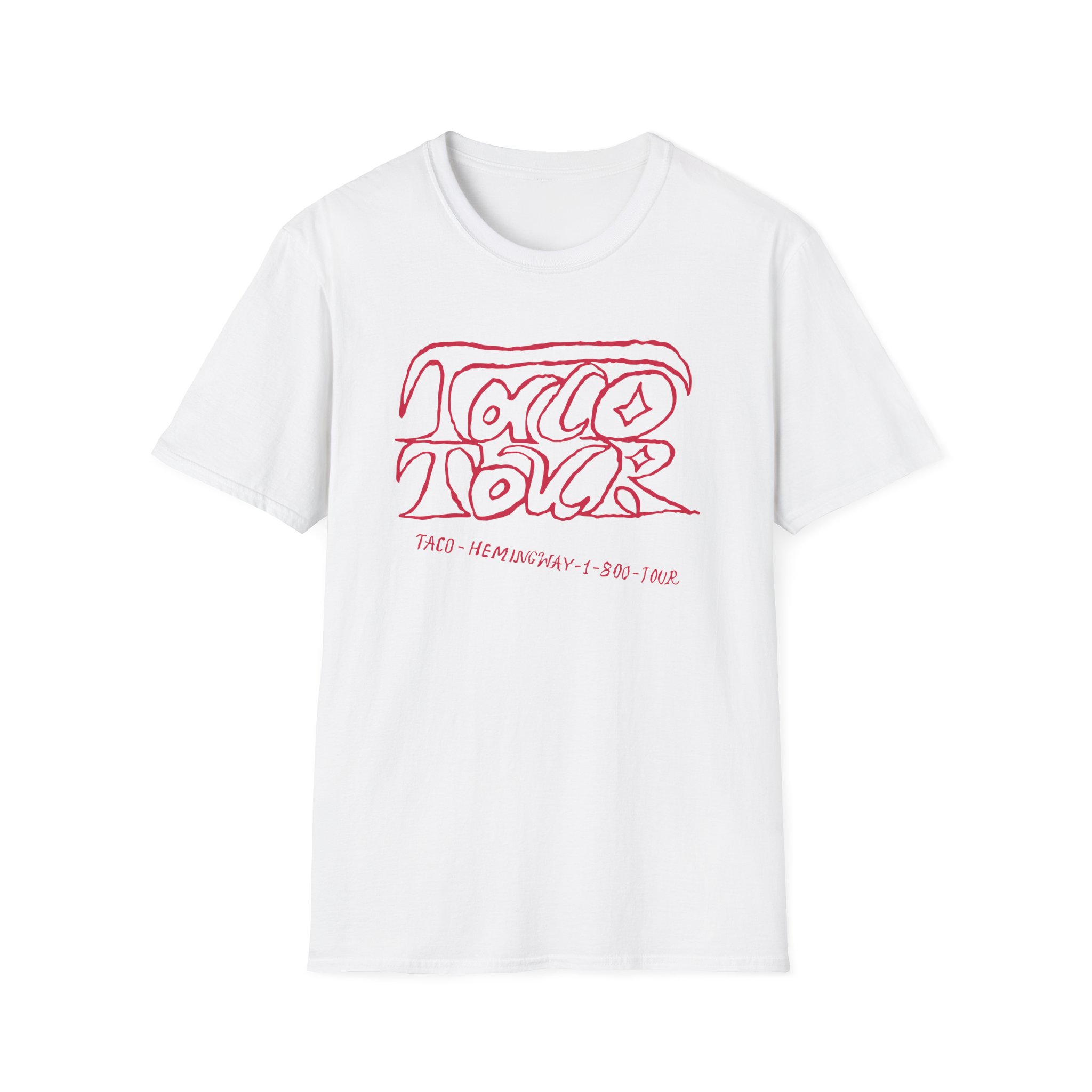 Taco Hemingway 1-800-tour Unisex Softstyle T-Shirt