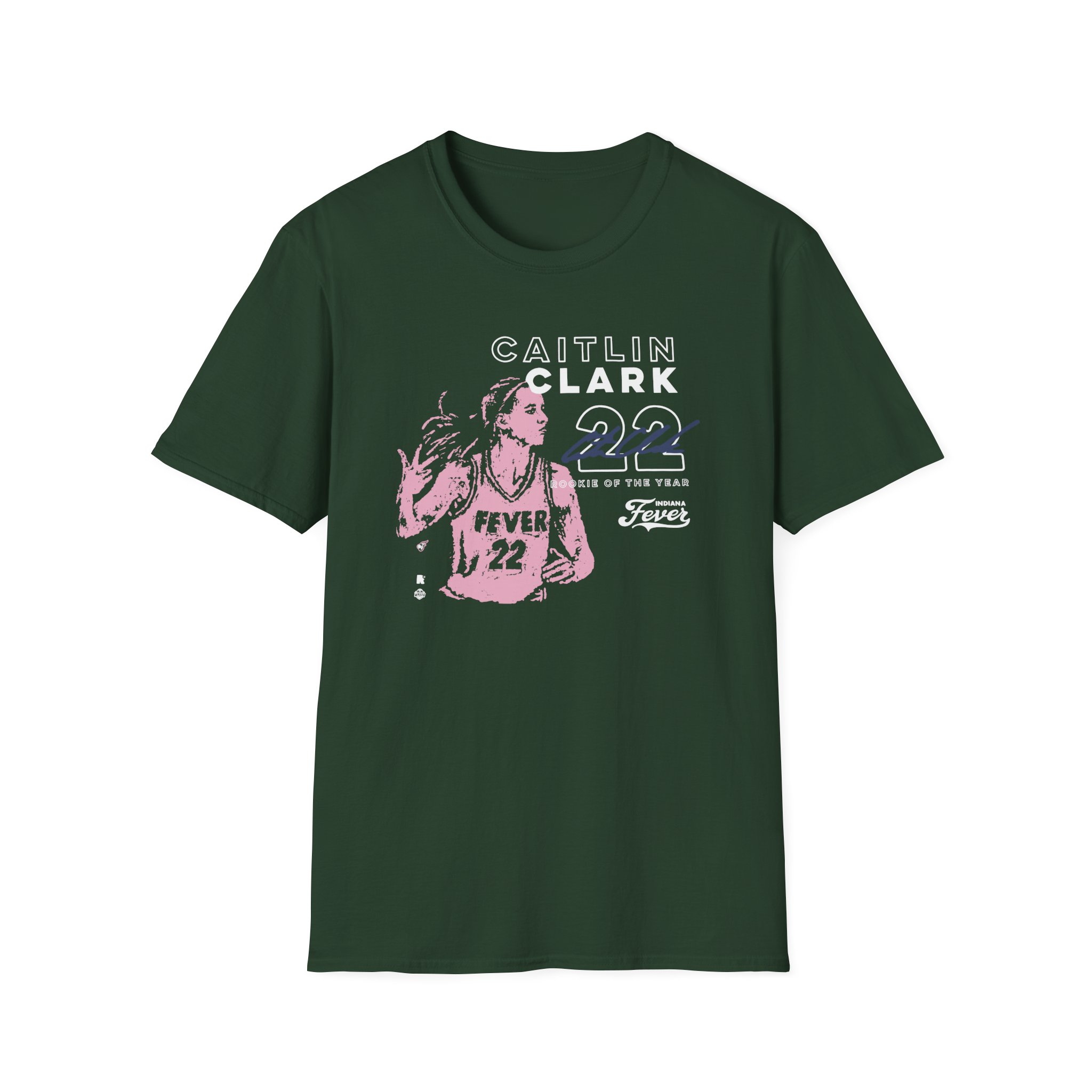 Caitlin Clark Rookie of the Year Unisex Softstyle T-Shirt - Image 7