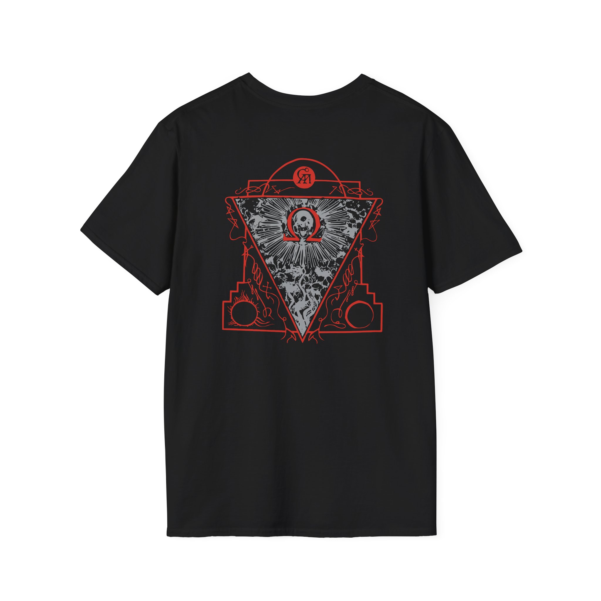 Goatwhore Red Fire Unisex Softstyle T-Shirt - Image 2