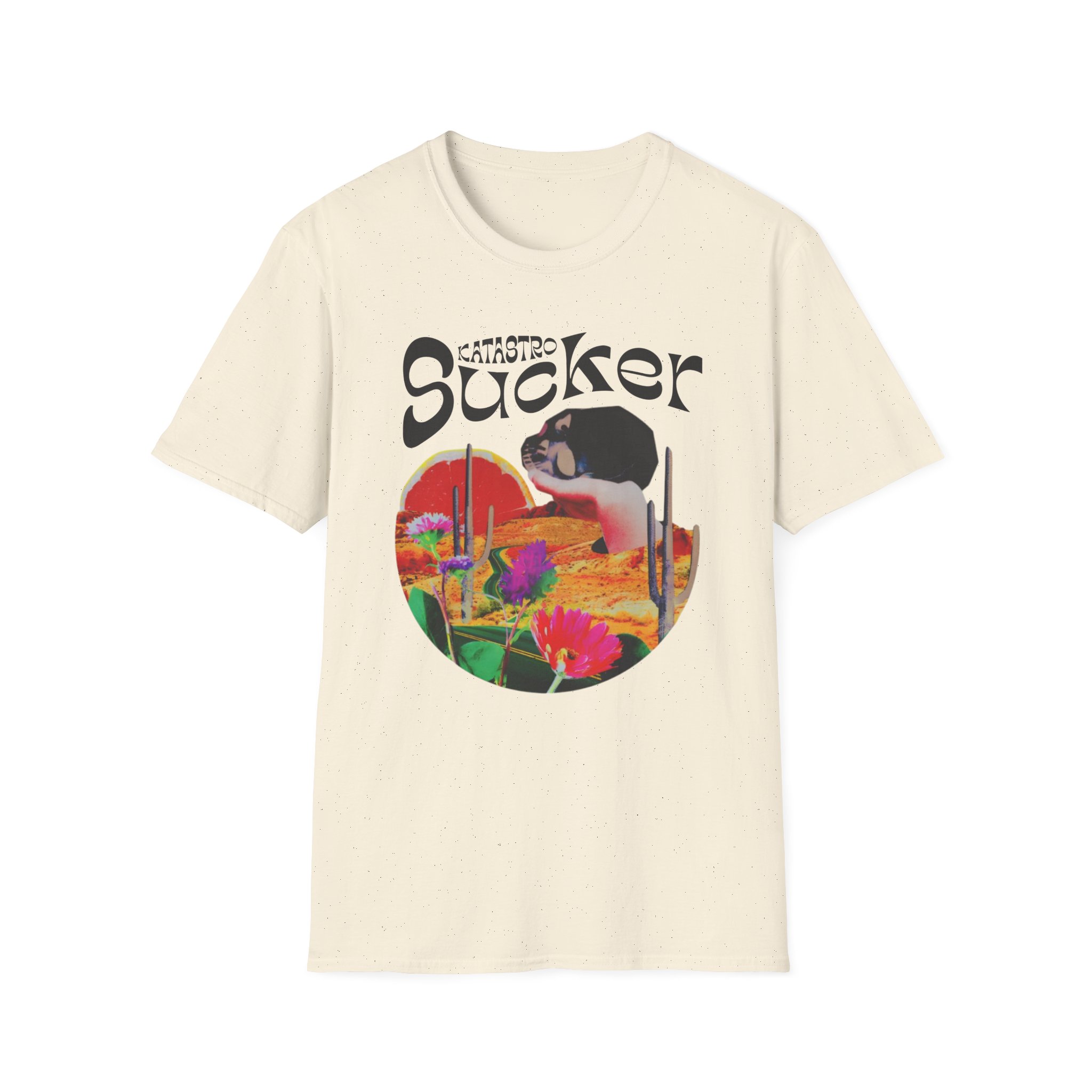Katastro Sucker Unisex Softstyle T-Shirt - Image 9