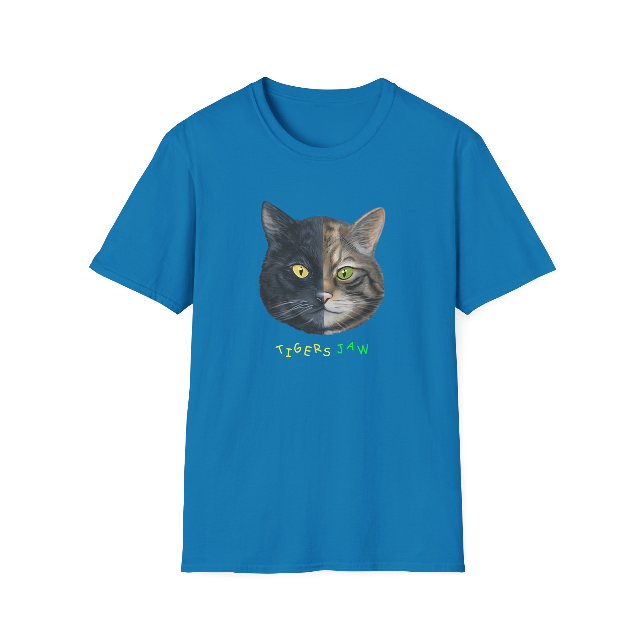 Tigers Jaw Cat Unisex Softstyle T-Shirt - Image 21
