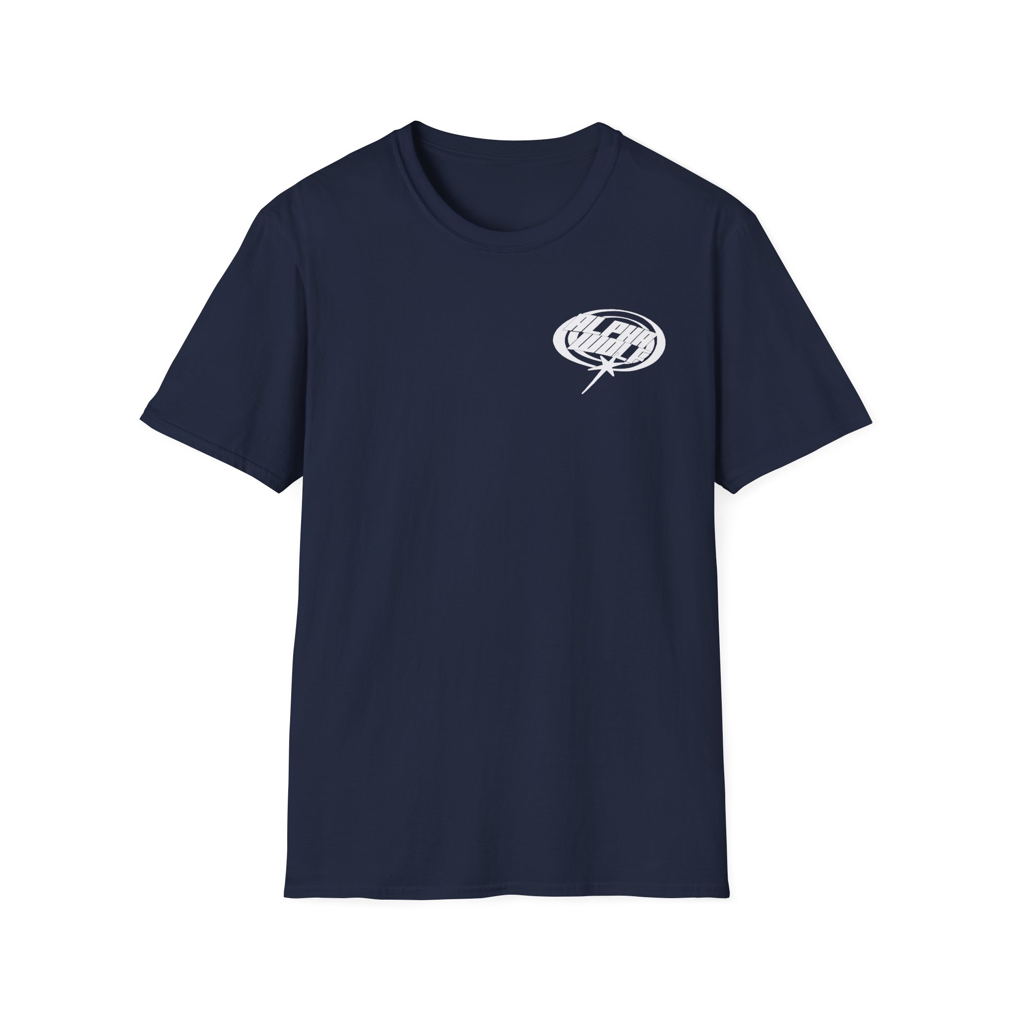 Alpha Wolf Chrome Unisex Softstyle T-Shirt - Image 5