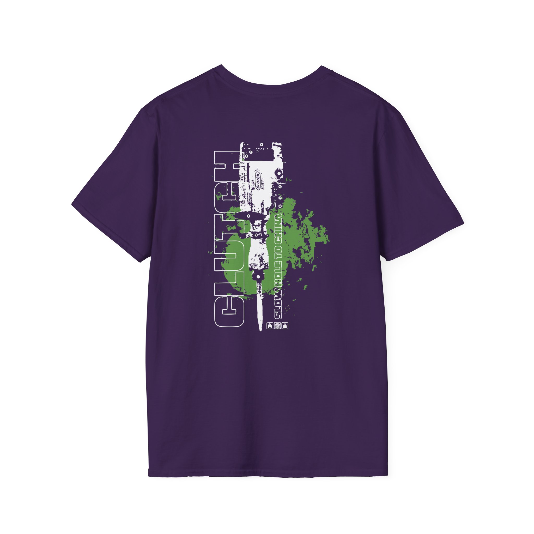 Clutch Jackhammer Unisex Softstyle T-Shirt - Image 16