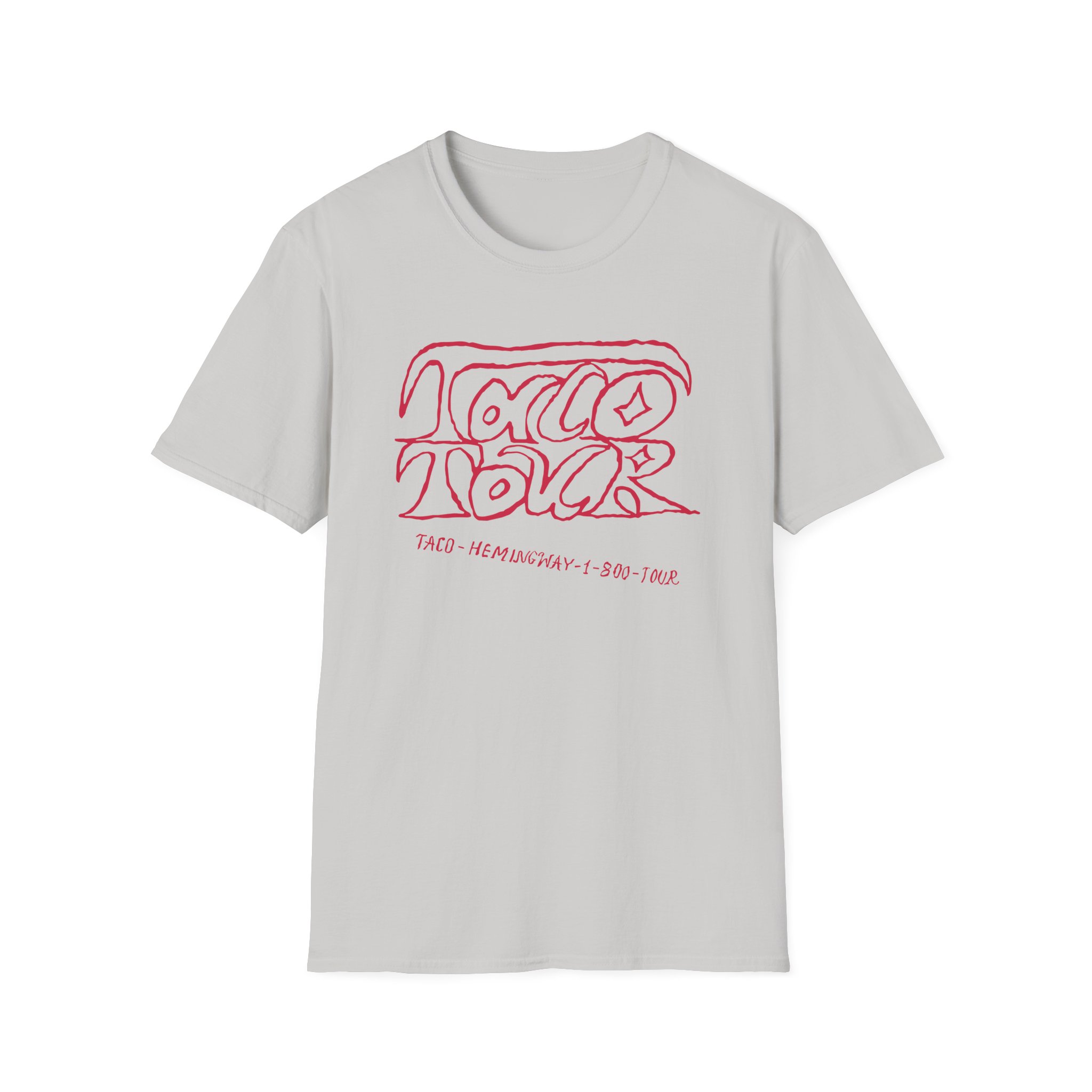 Taco Hemingway 1-800-tour Unisex Softstyle T-Shirt - Image 5