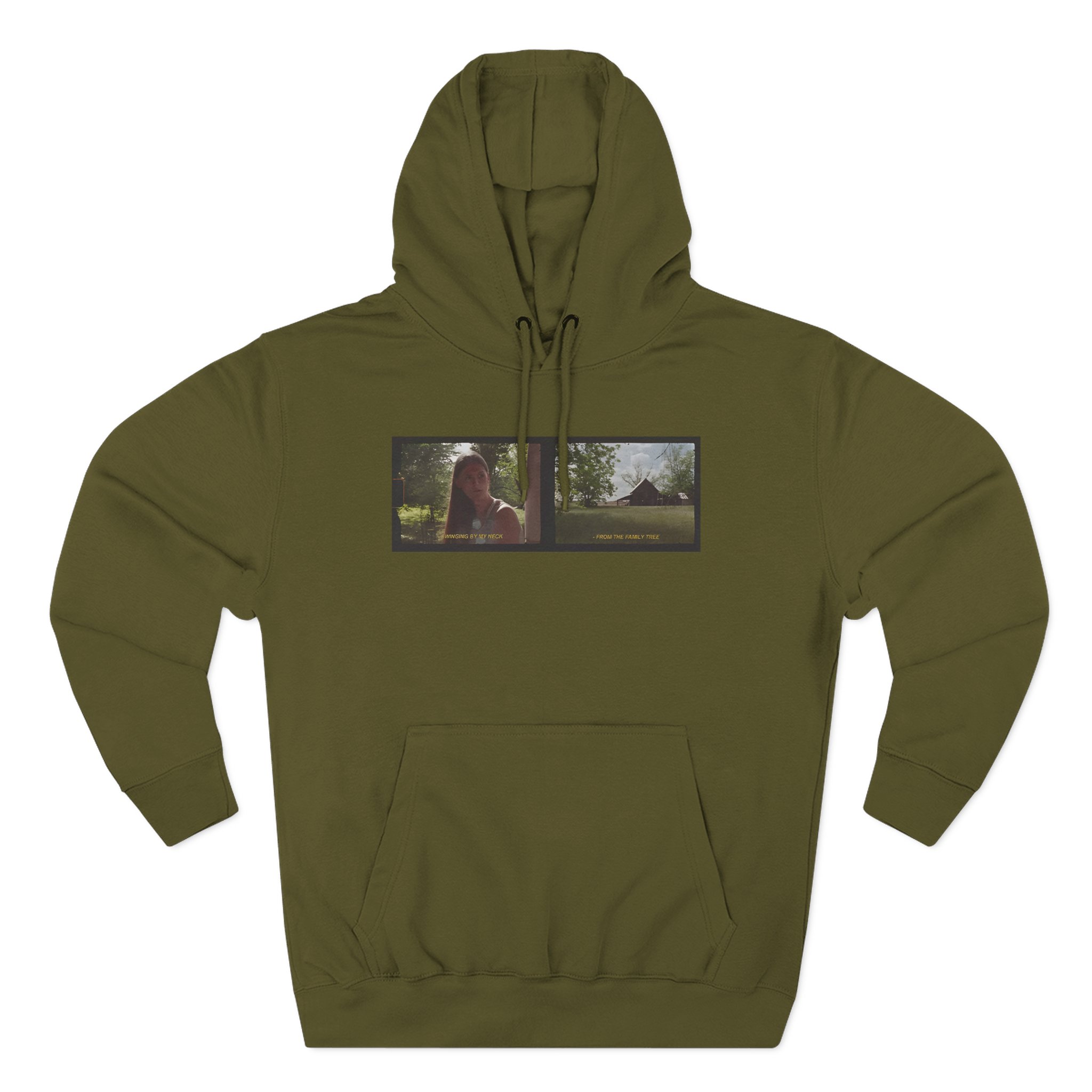 Ethel Cain Family Tree Film Still Nebraska Three-Panel Fleece Hoodie - Image 17