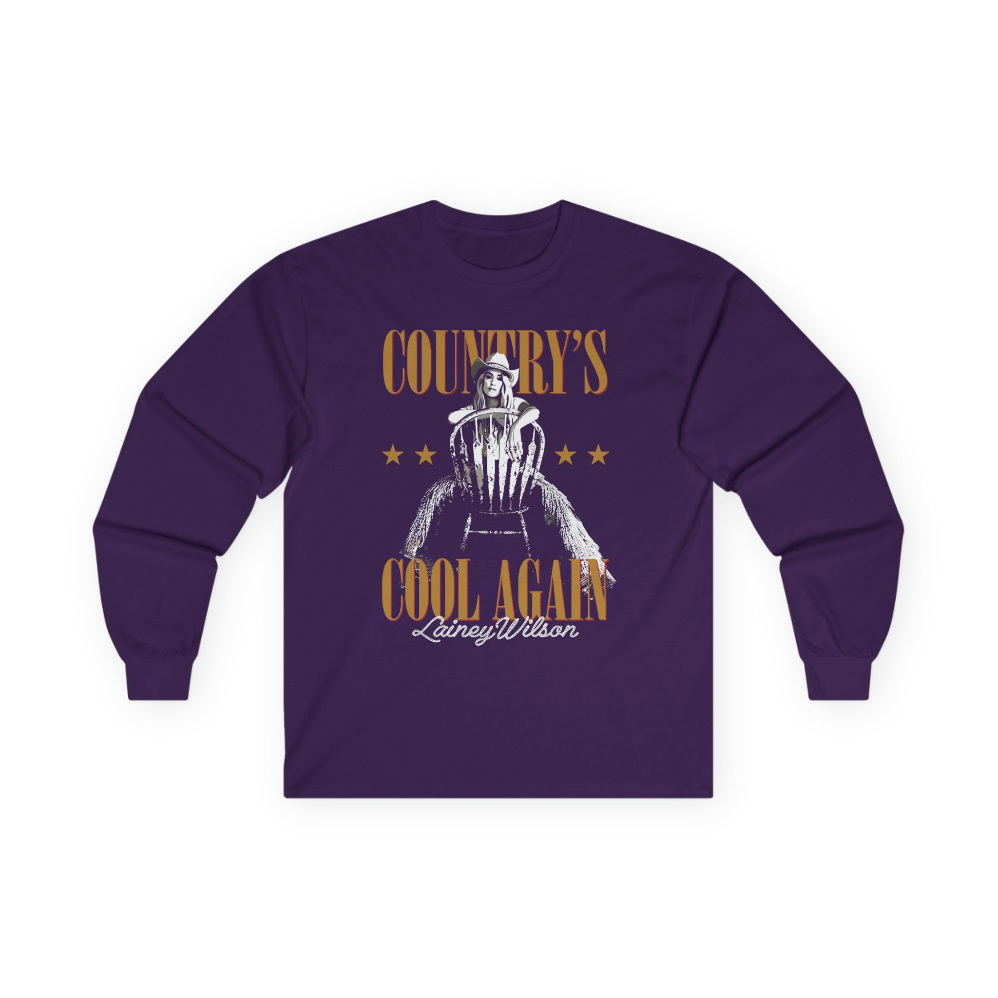 Lainey Wilson Country's Cool Again Unisex Ultra Cotton Long Sleeve Tee - Image 15