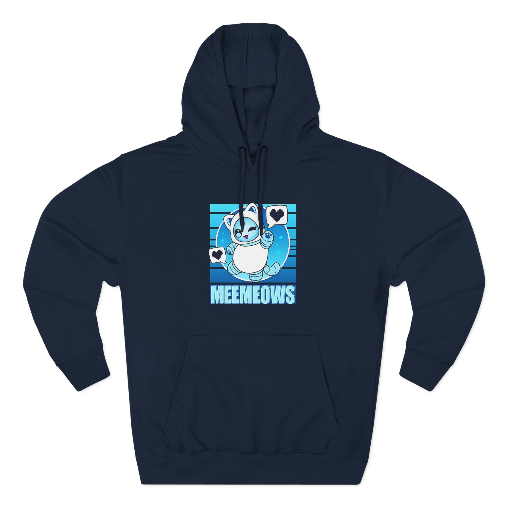 Aphmau Robot Cat Three-Panel Fleece Hoodie - Image 11