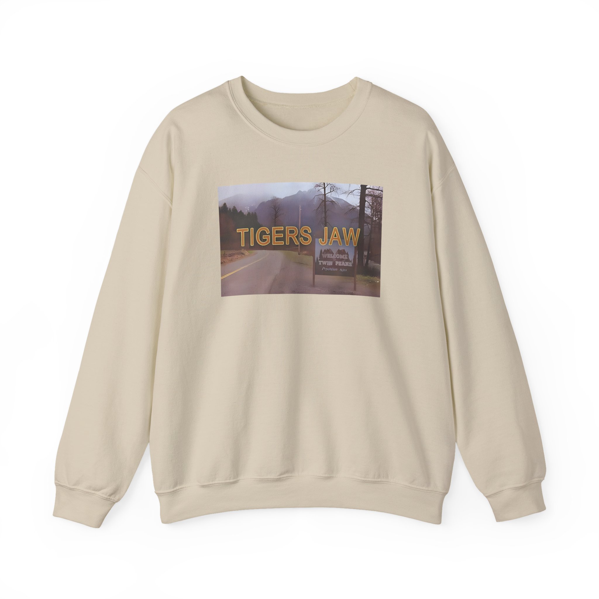 Tigers Jaw Twin Peaks Unisex Heavy Blend™ Crewneck Sweatshirt - Image 9