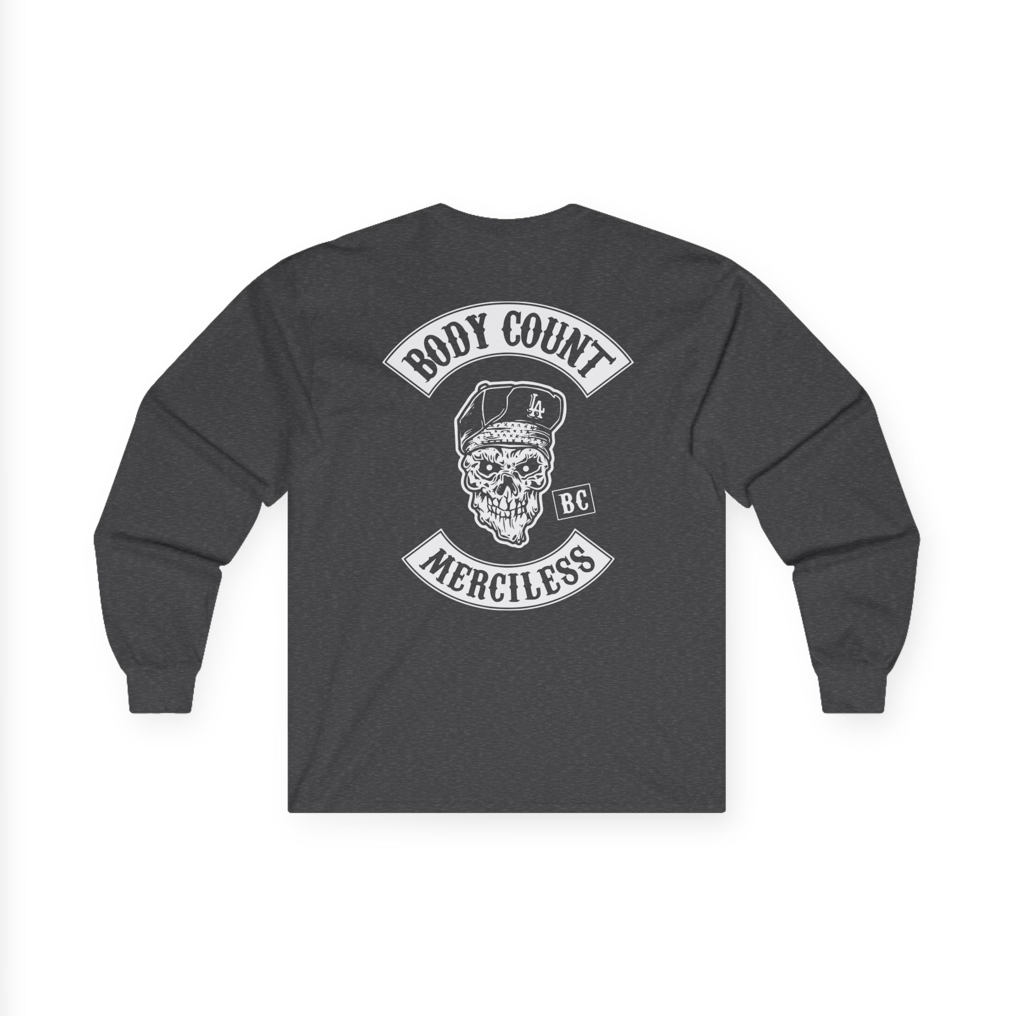 Body Count Biker Unisex Ultra Cotton Long Sleeve Tee - Image 8