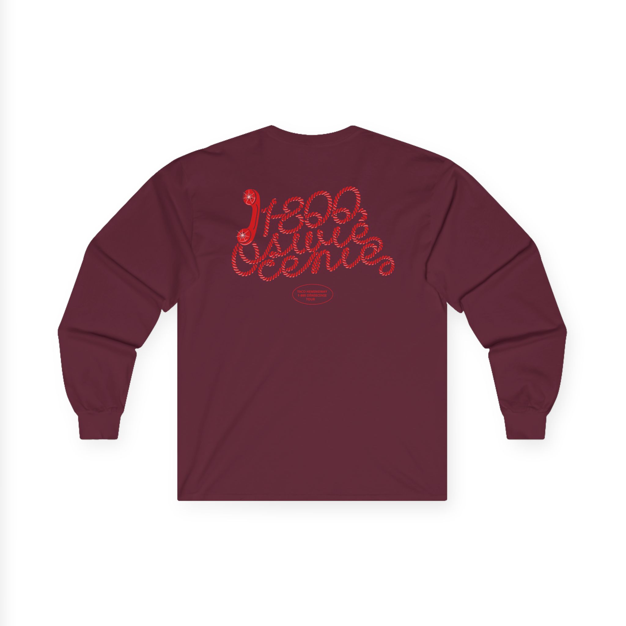 Taco Hemingway 1-800-tour Unisex Ultra Cotton Long Sleeve Tee - Image 4