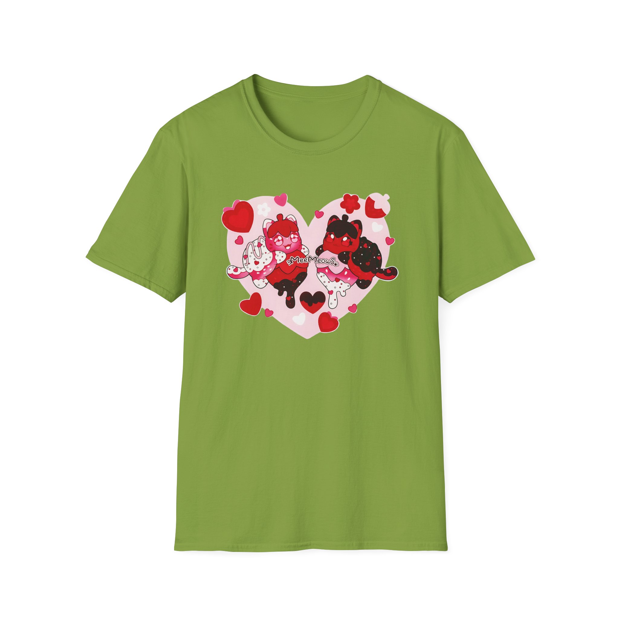 Aphmau Valentine's Day Unisex Softstyle T-Shirt - Image 21