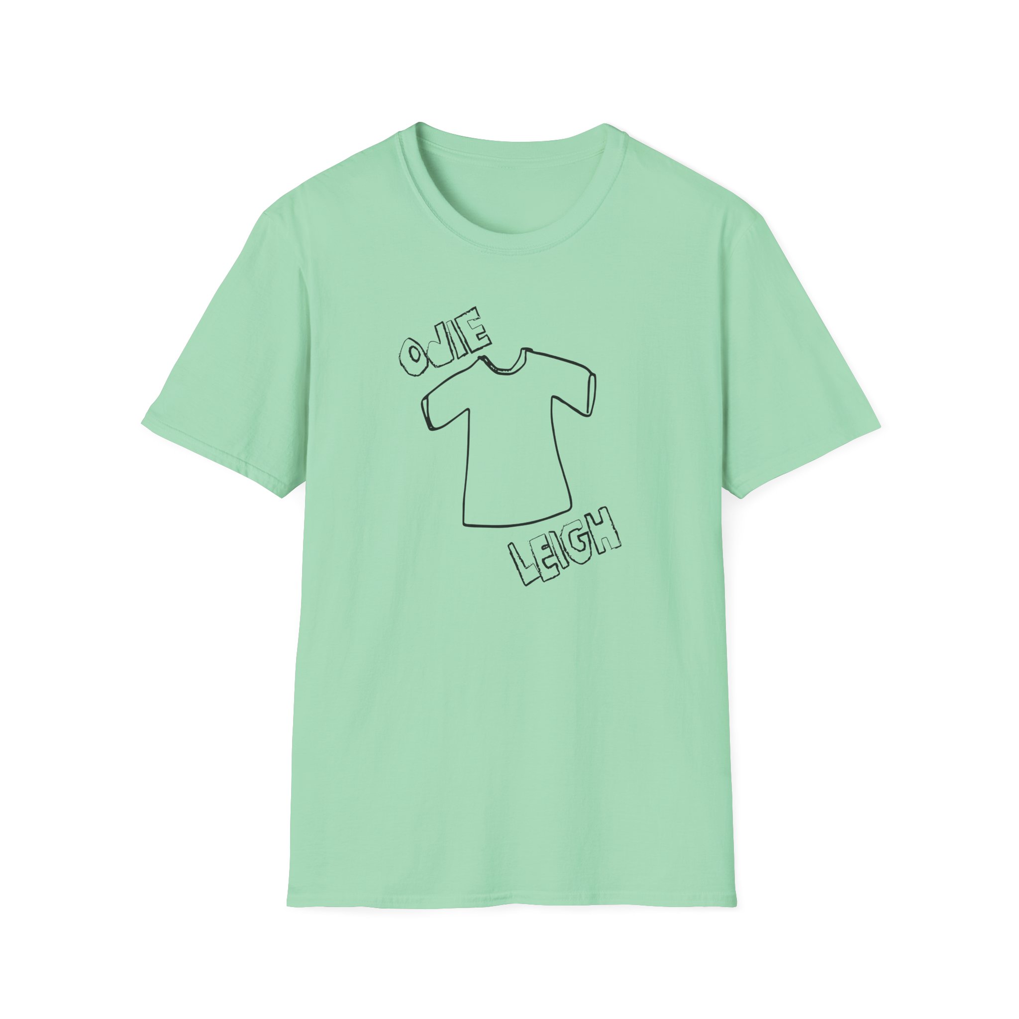 Odie Leigh My Name on a Unisex Softstyle T-Shirt - Image 13