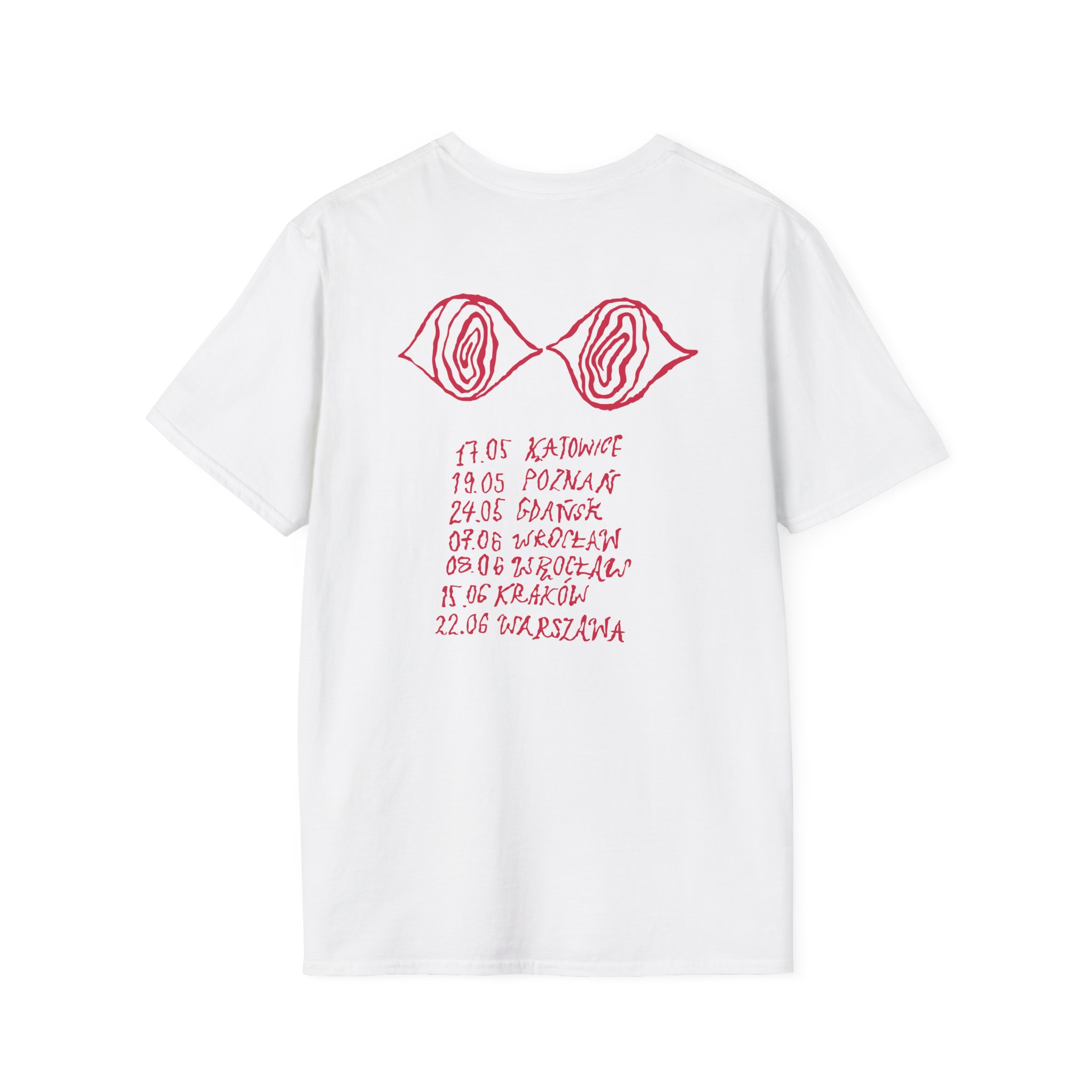 Taco Hemingway 1-800-tour Unisex Softstyle T-Shirt - Image 2