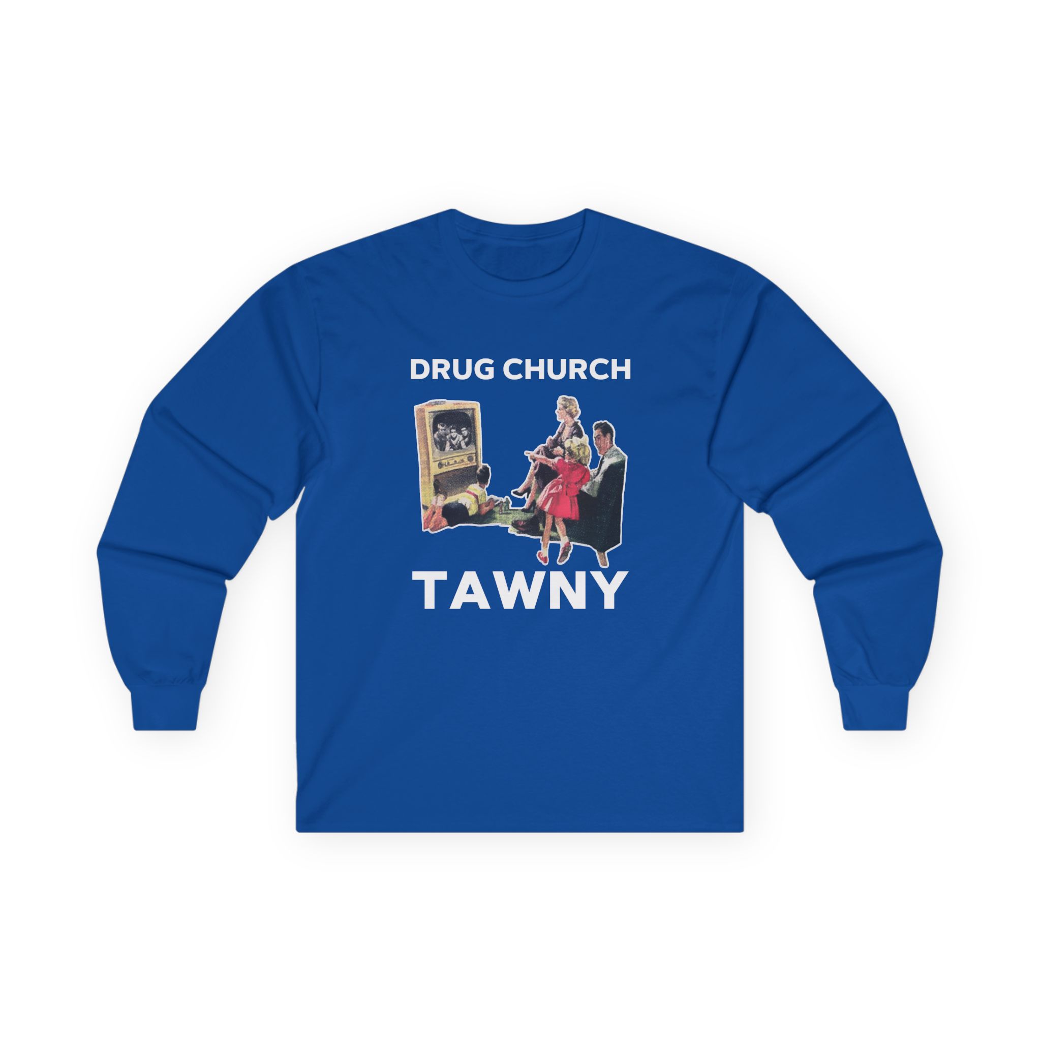 Drug Church TV Unisex Ultra Cotton Long Sleeve Tee
