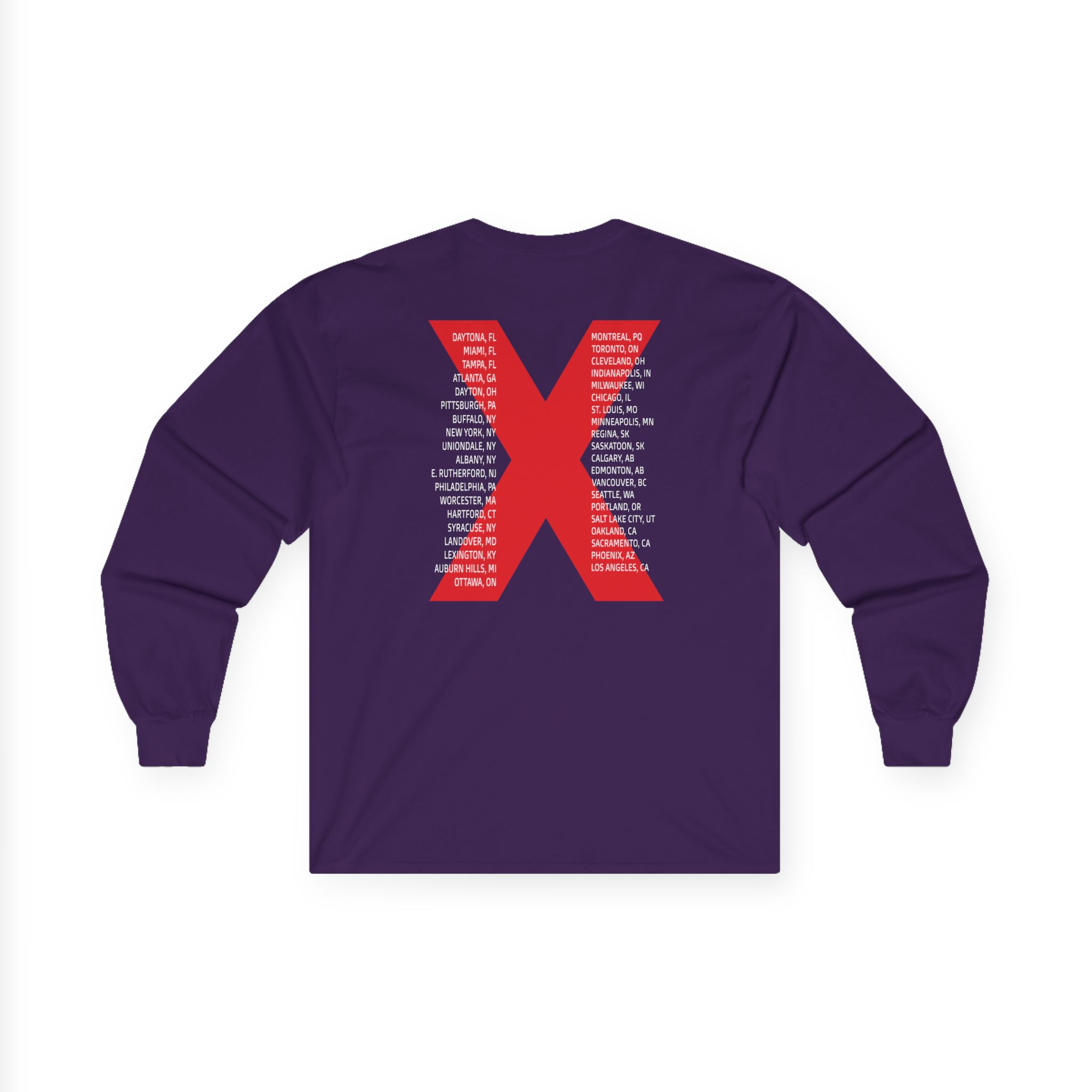 Inxs Us Tour Unisex Ultra Cotton Long Sleeve Tee - Image 12