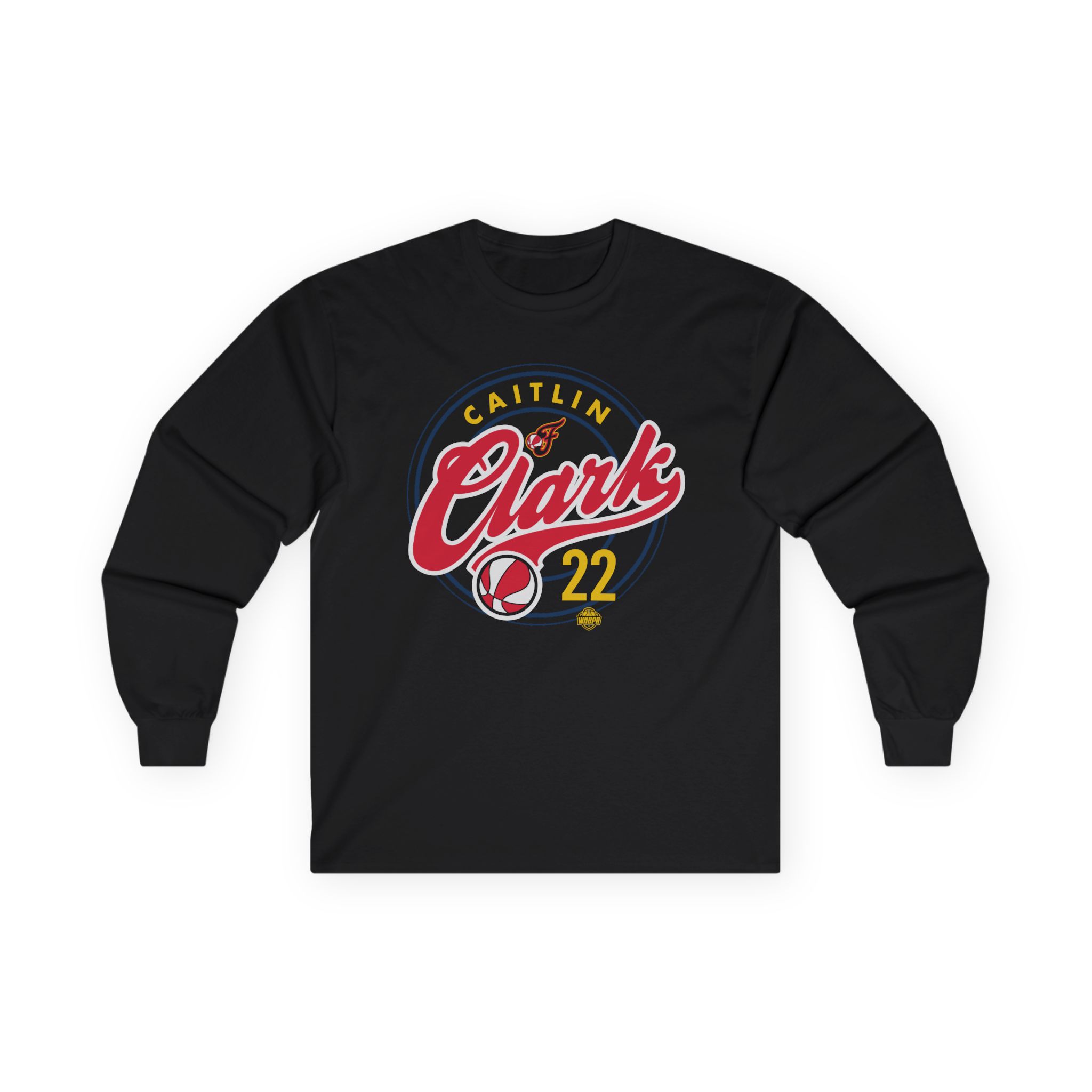 Caitlin Clark Stadium Essentials Navy Runaway Unisex Ultra Cotton Long Sleeve Tee
