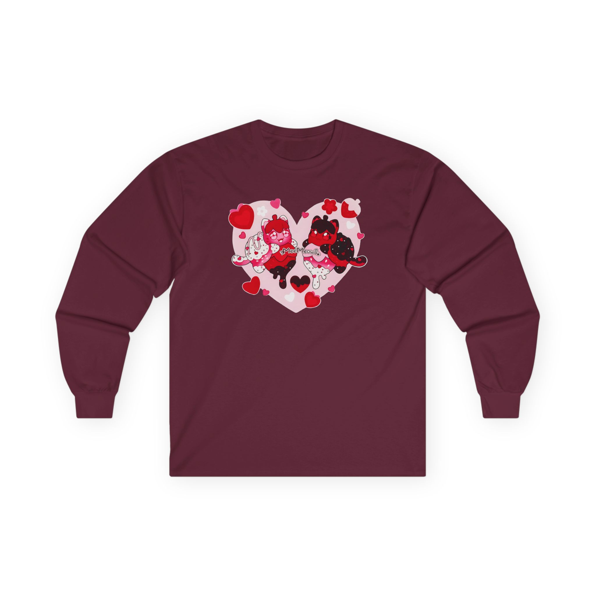 Aphmau Valentine's Day Unisex Ultra Cotton Long Sleeve Tee - Image 3
