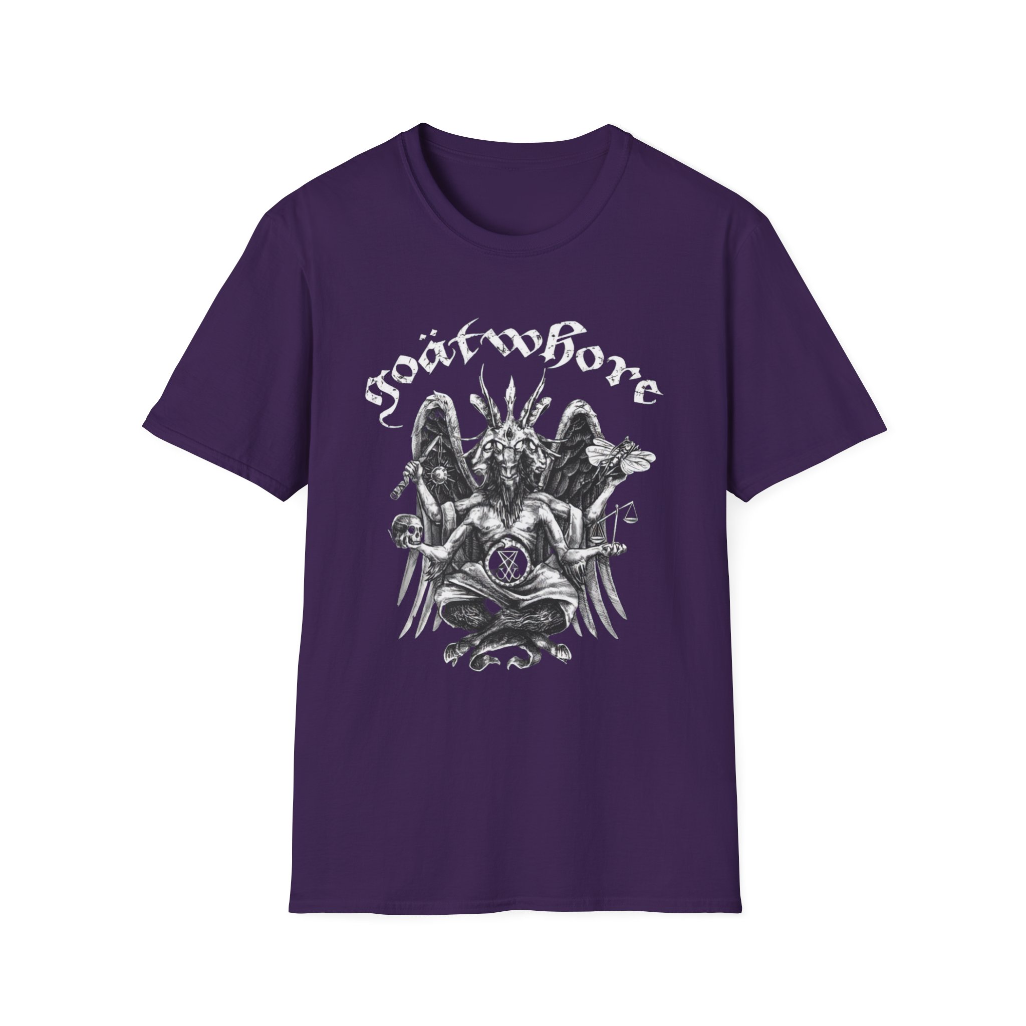 Goatwhore who Needs a God When You've Got Satan Unisex Softstyle T-Shirt - Image 7