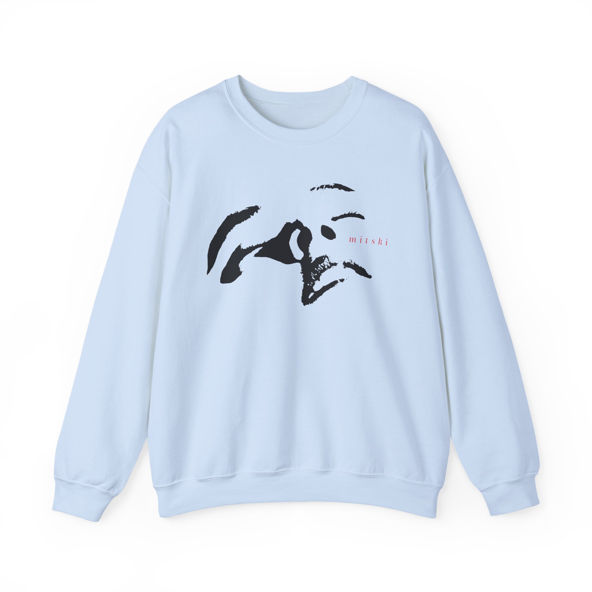Mitski Flower Logo Unisex Heavy Blend™ Crewneck Sweatshirt - Image 7