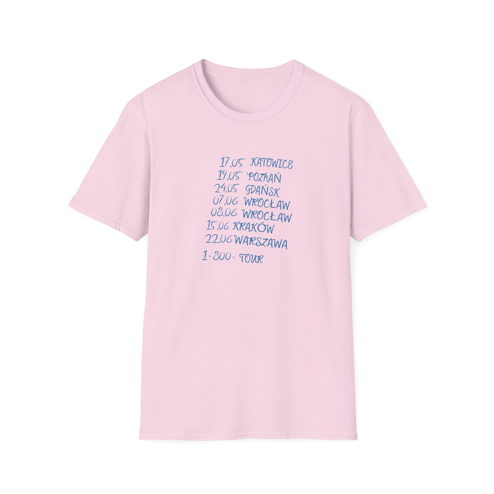 Taco Hemingway 1-800-tour Unisex Softstyle T-Shirt - Image 13