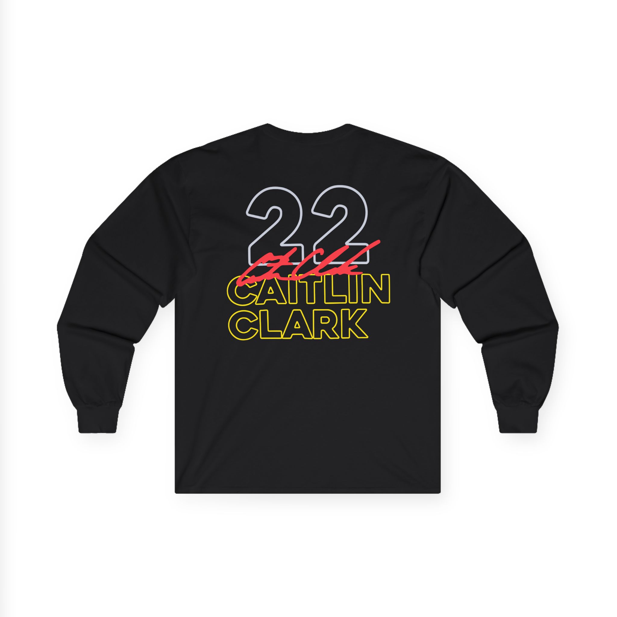 Caitlin Clark Adult Indiana Fever Unisex Ultra Cotton Long Sleeve Tee - Image 2