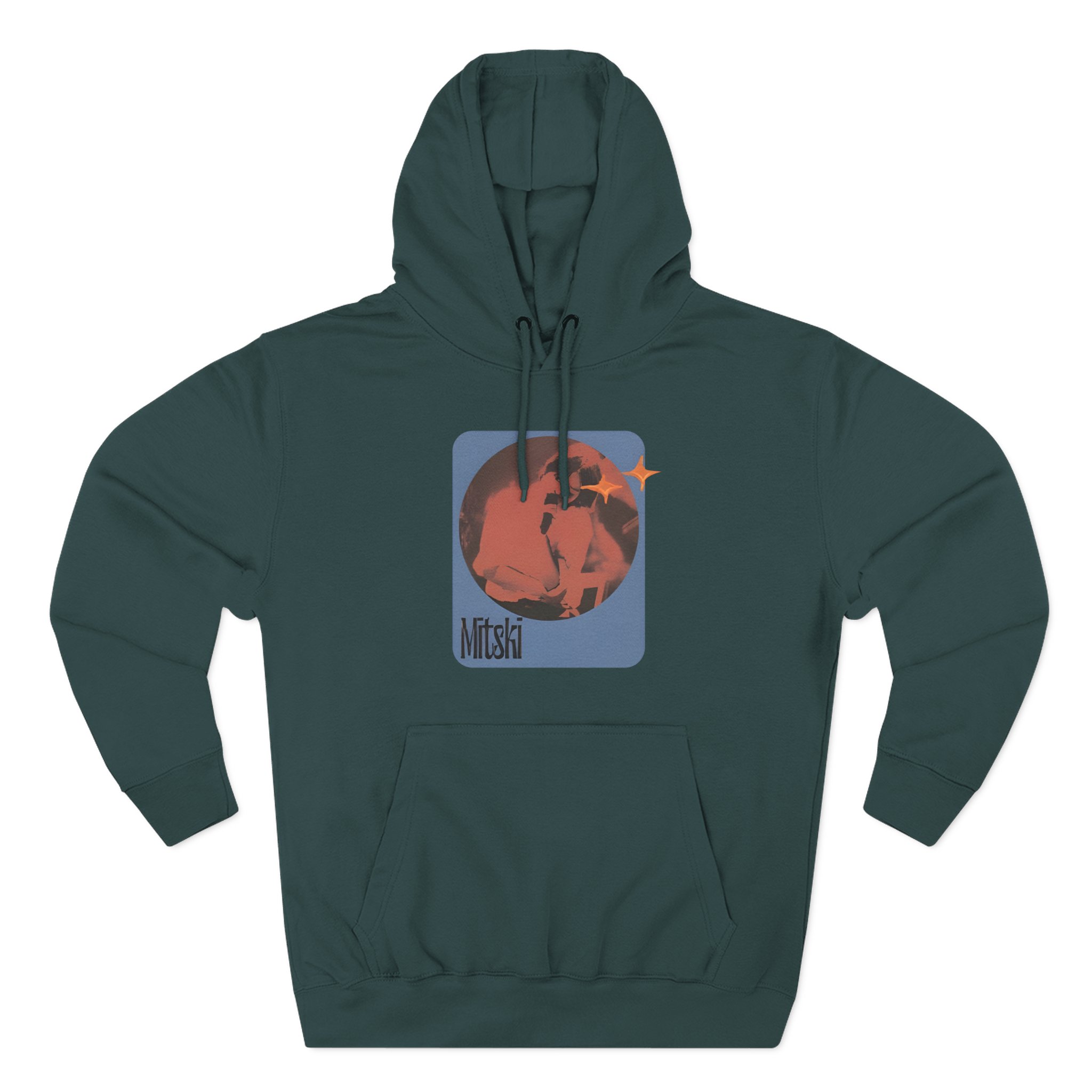Mitski Stars Retro Three-Panel Fleece Hoodie - Image 17