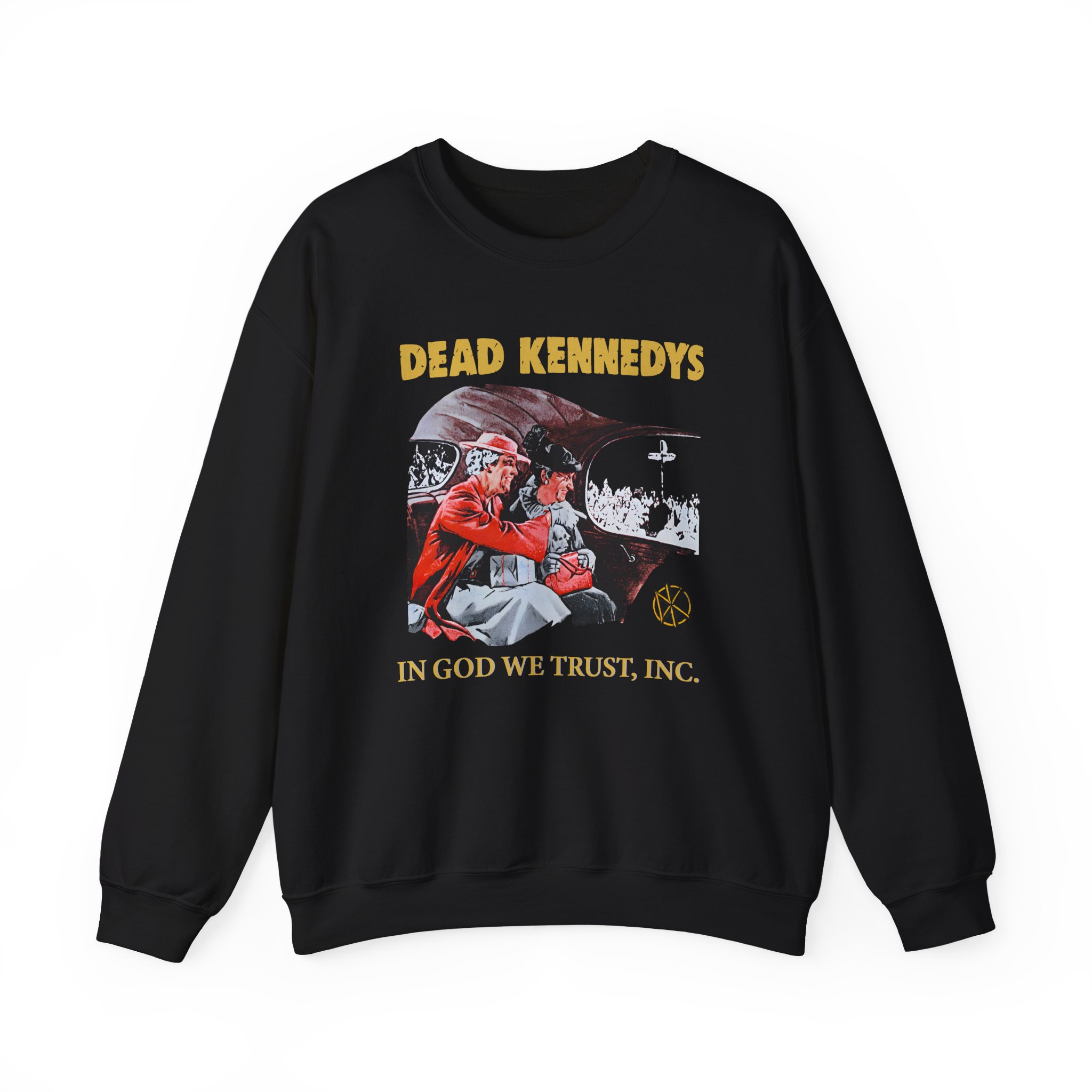 Dead Kennedys In God We Trust Unisex Heavy Blend™ Crewneck Sweatshirt