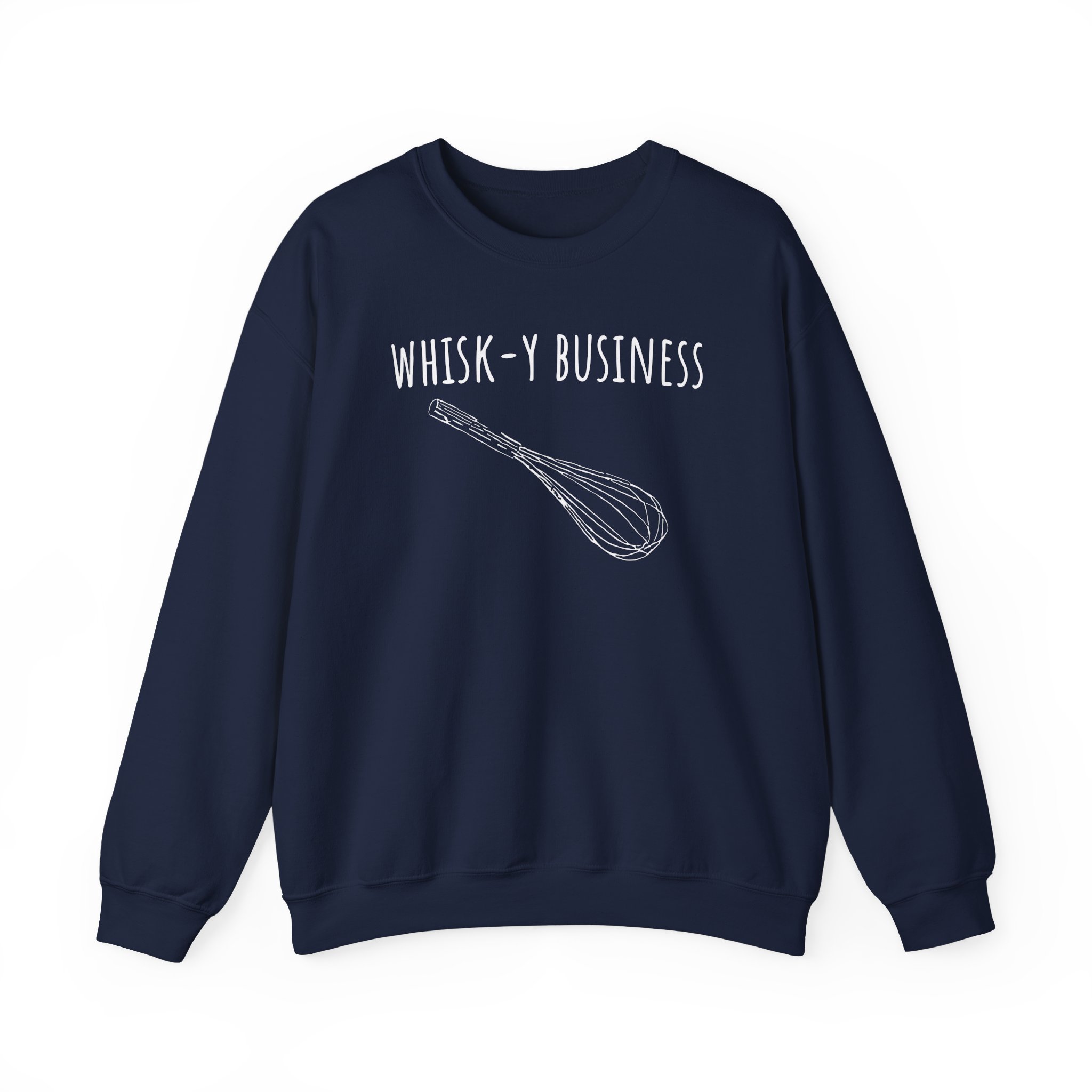Joshua Weissman Whisk-y Business Unisex Heavy Blend™ Crewneck Sweatshirt - Image 13