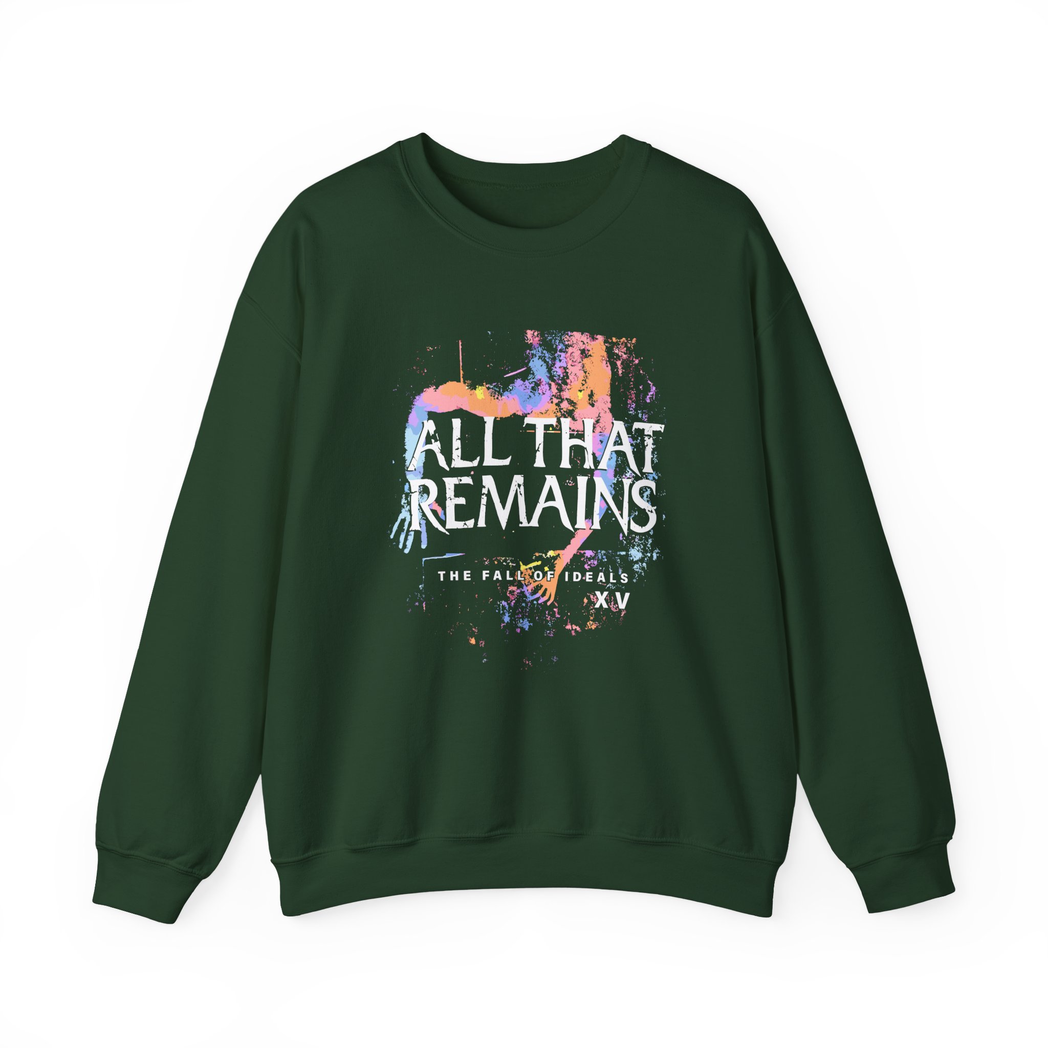 All That Remains the Fall of Ideals Xv Anniversary Unisex Heavy Blend™ Crewneck Sweatshirt - Image 5
