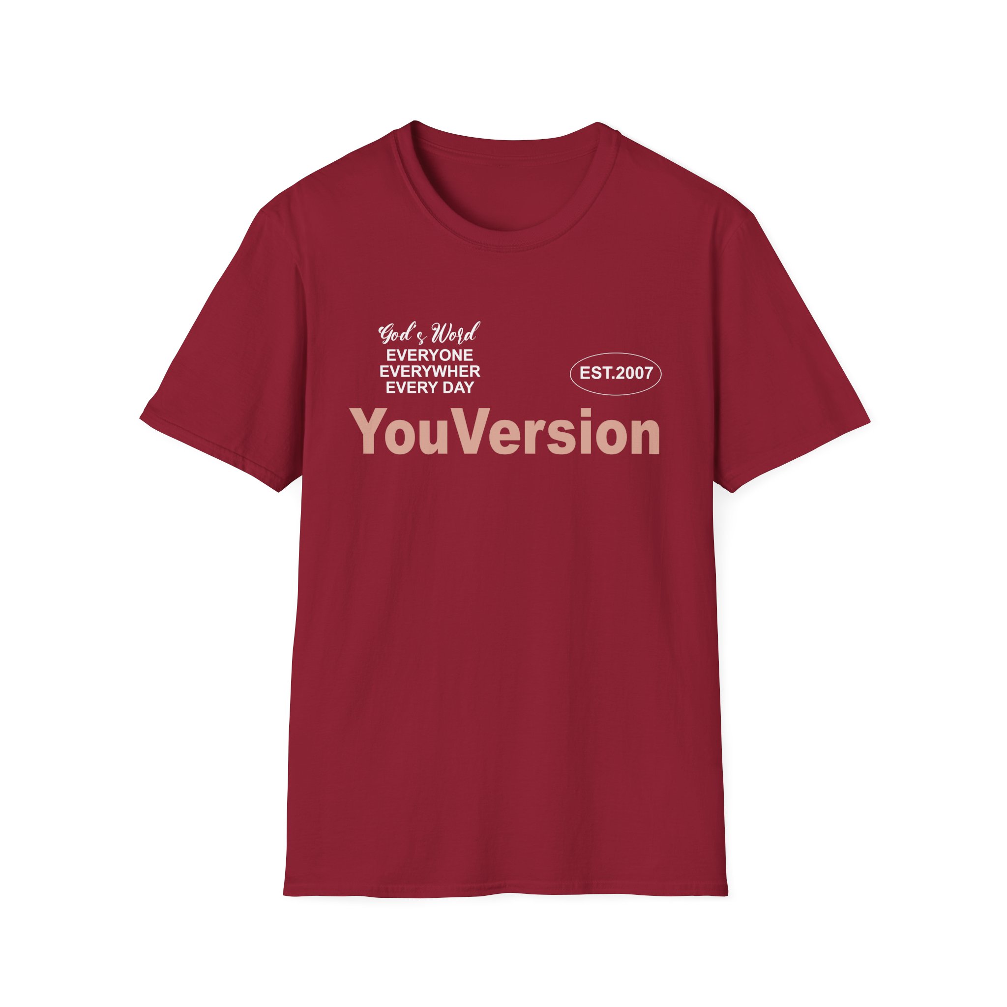 Life Church Garments of Praise Unisex Softstyle T-Shirt - Image 21