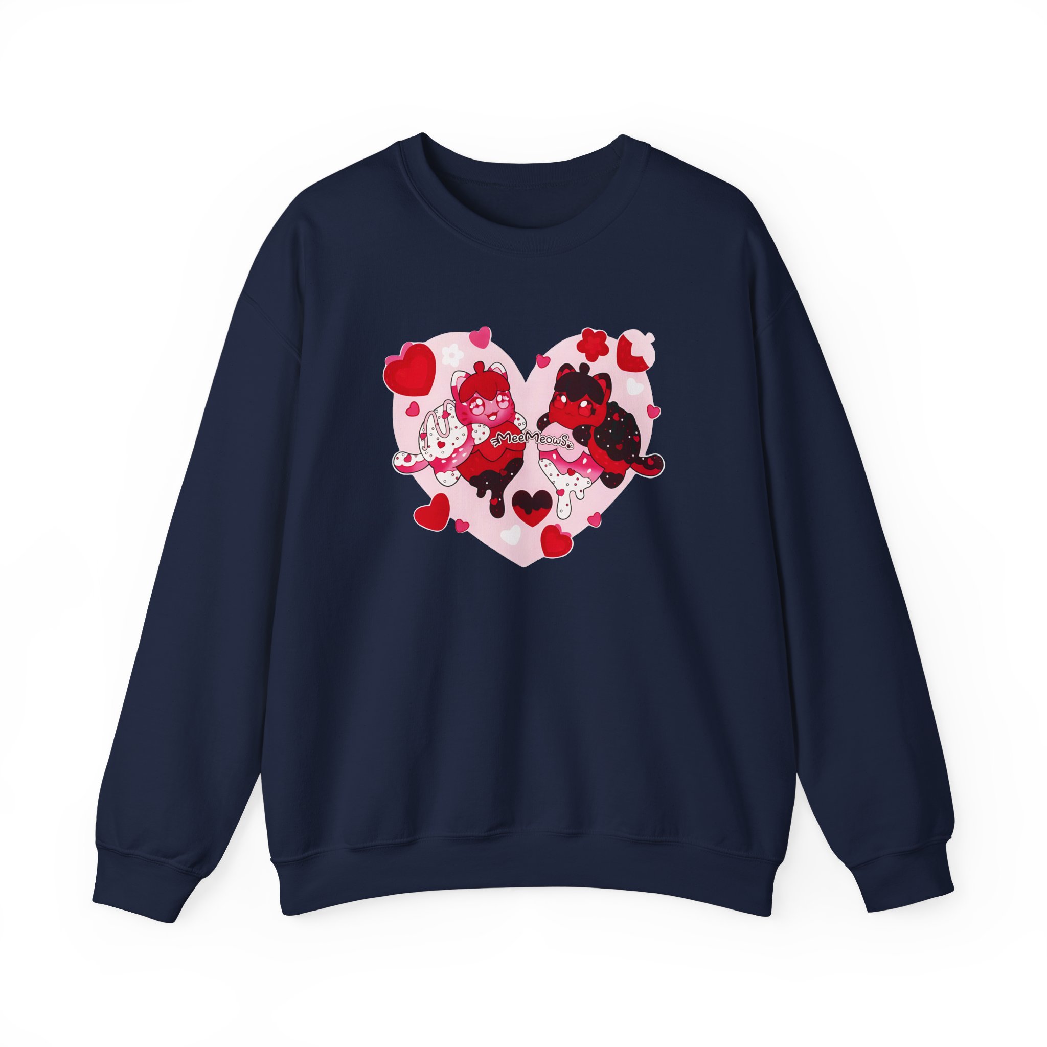 Aphmau Valentine's Day Unisex Heavy Blend™ Crewneck Sweatshirt - Image 17