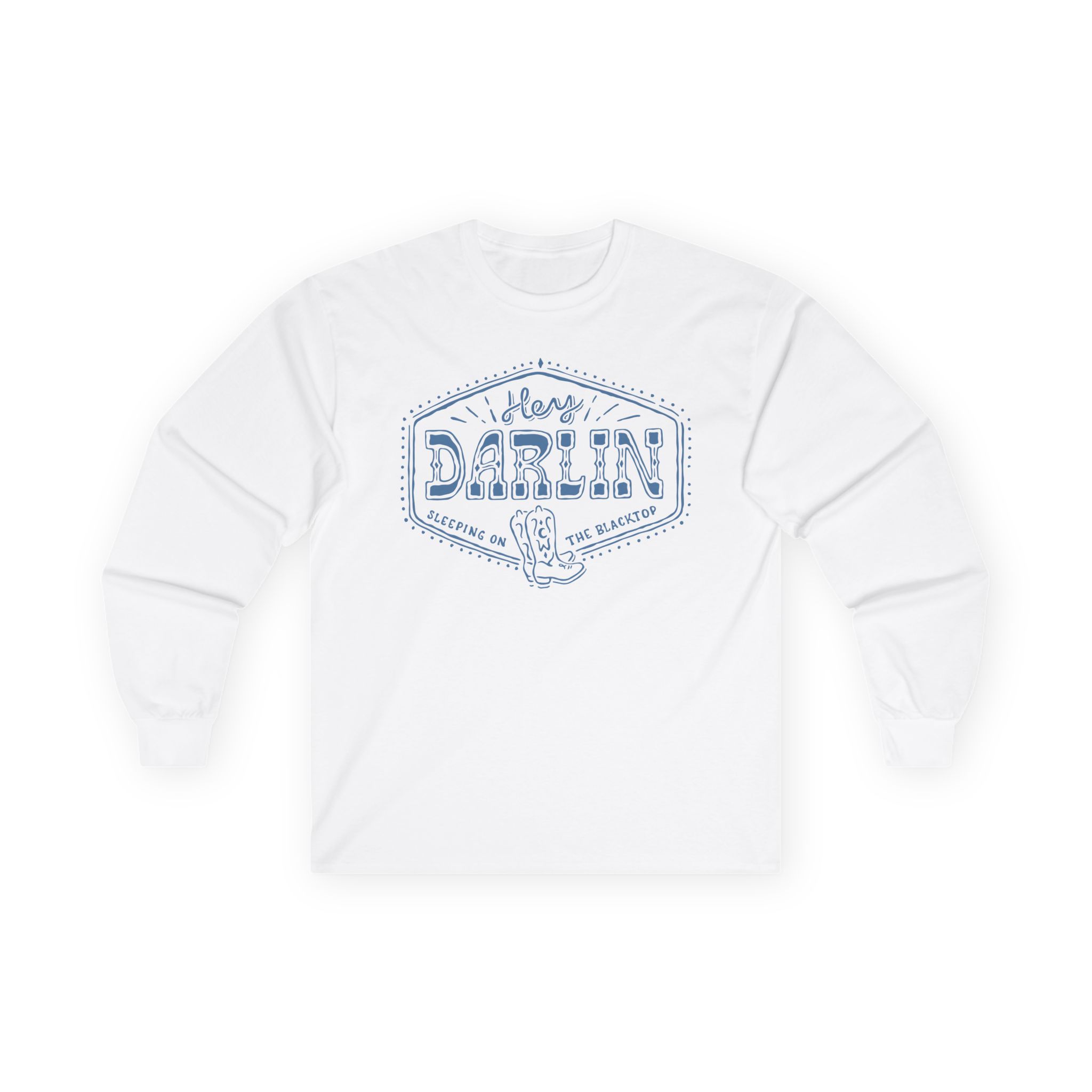 Colter Wall Hey Darlin Unisex Ultra Cotton Long Sleeve Tee