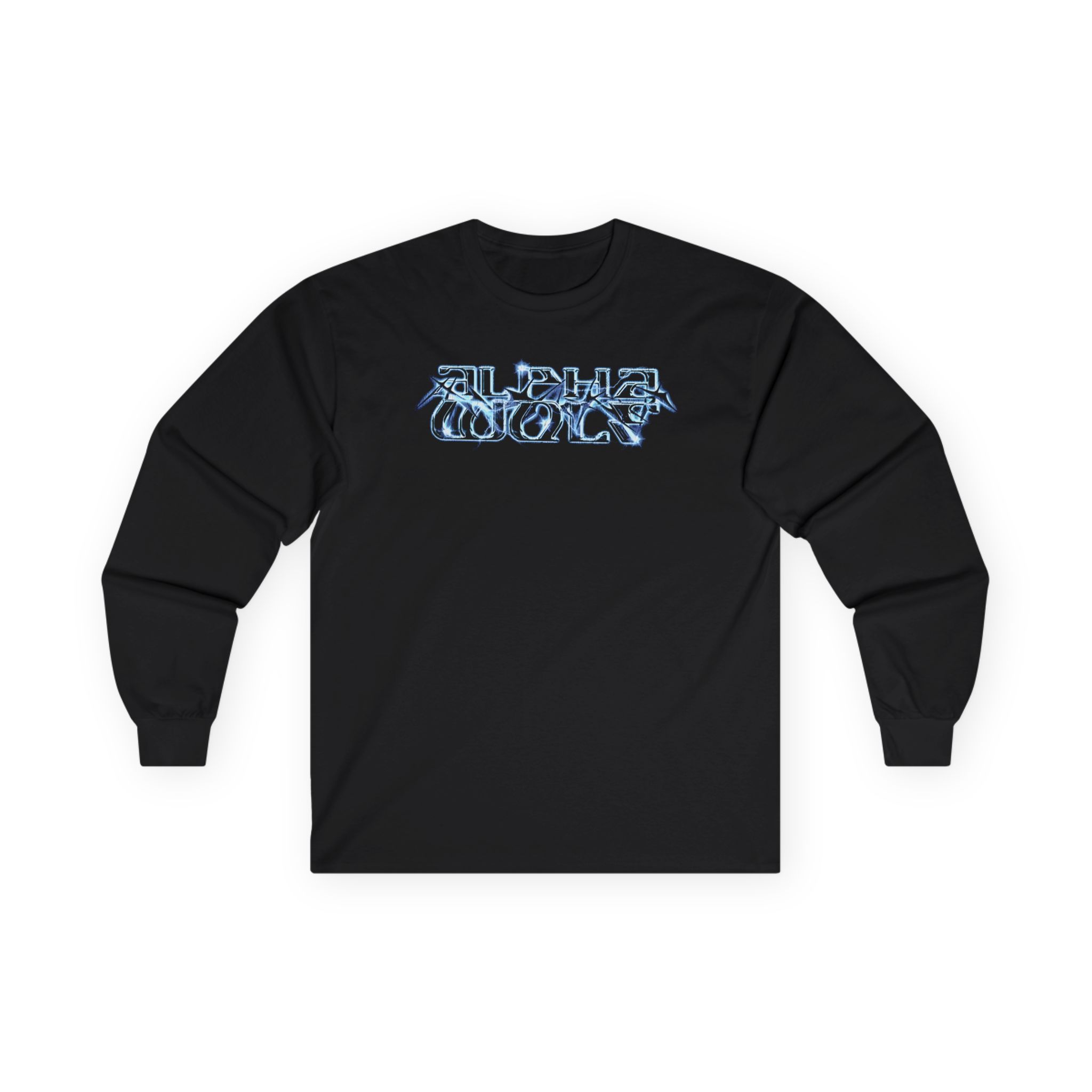 Alpha Wolf Xenon Unisex Ultra Cotton Long Sleeve Tee