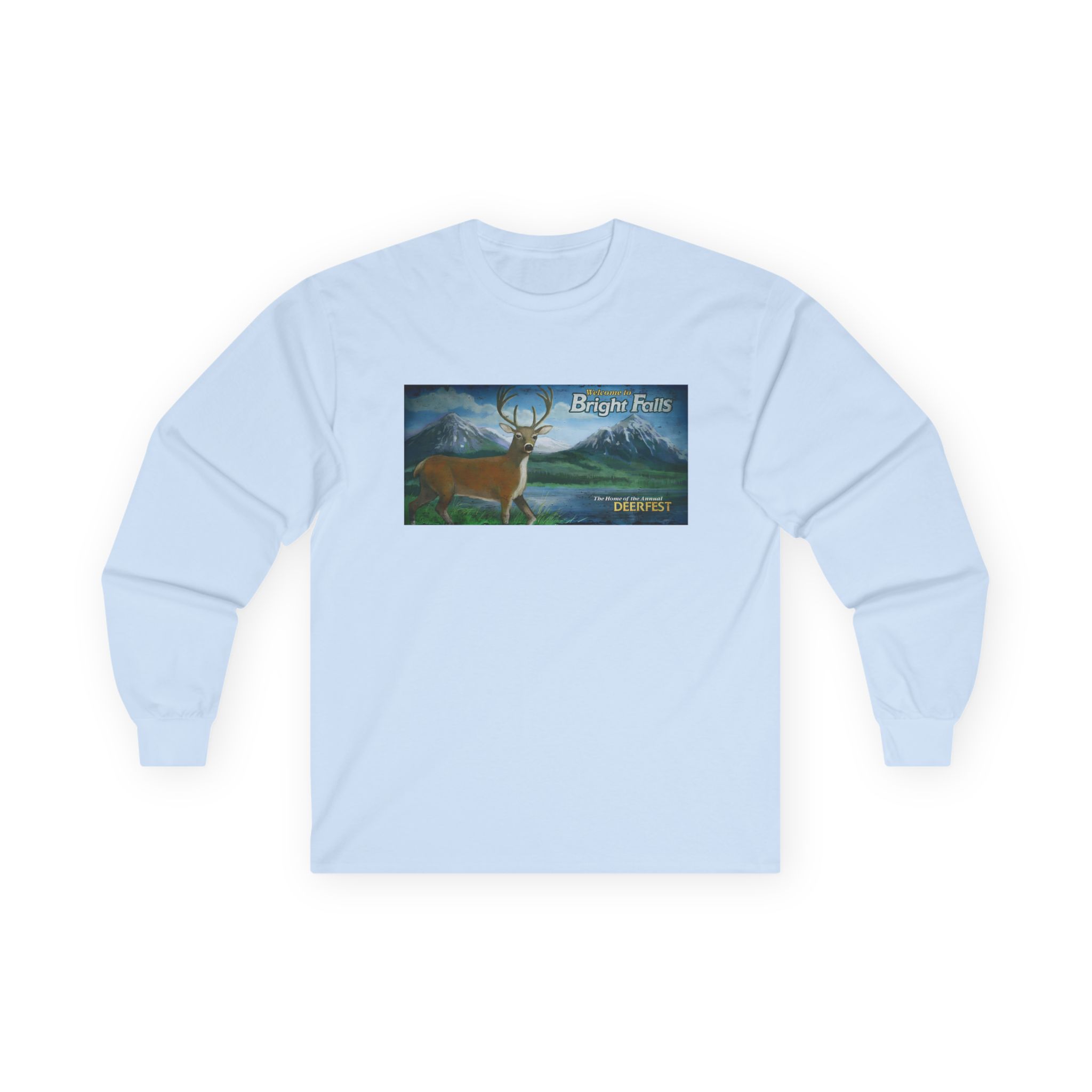 Alan Wake Falls souvenir Unisex Ultra Cotton Long Sleeve Tee - Image 7