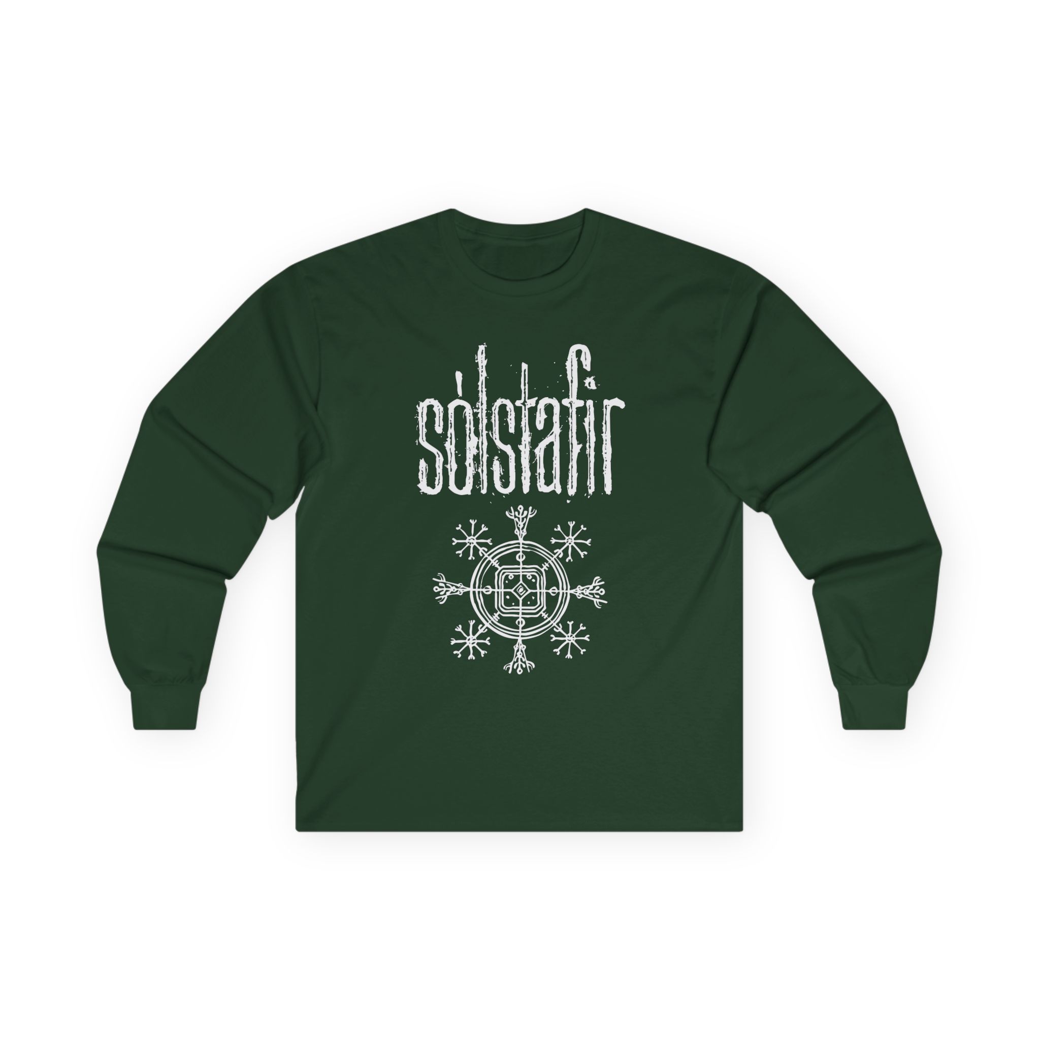 Solstafir Hulinshjalmur Unisex Ultra Cotton Long Sleeve Tee - Image 7