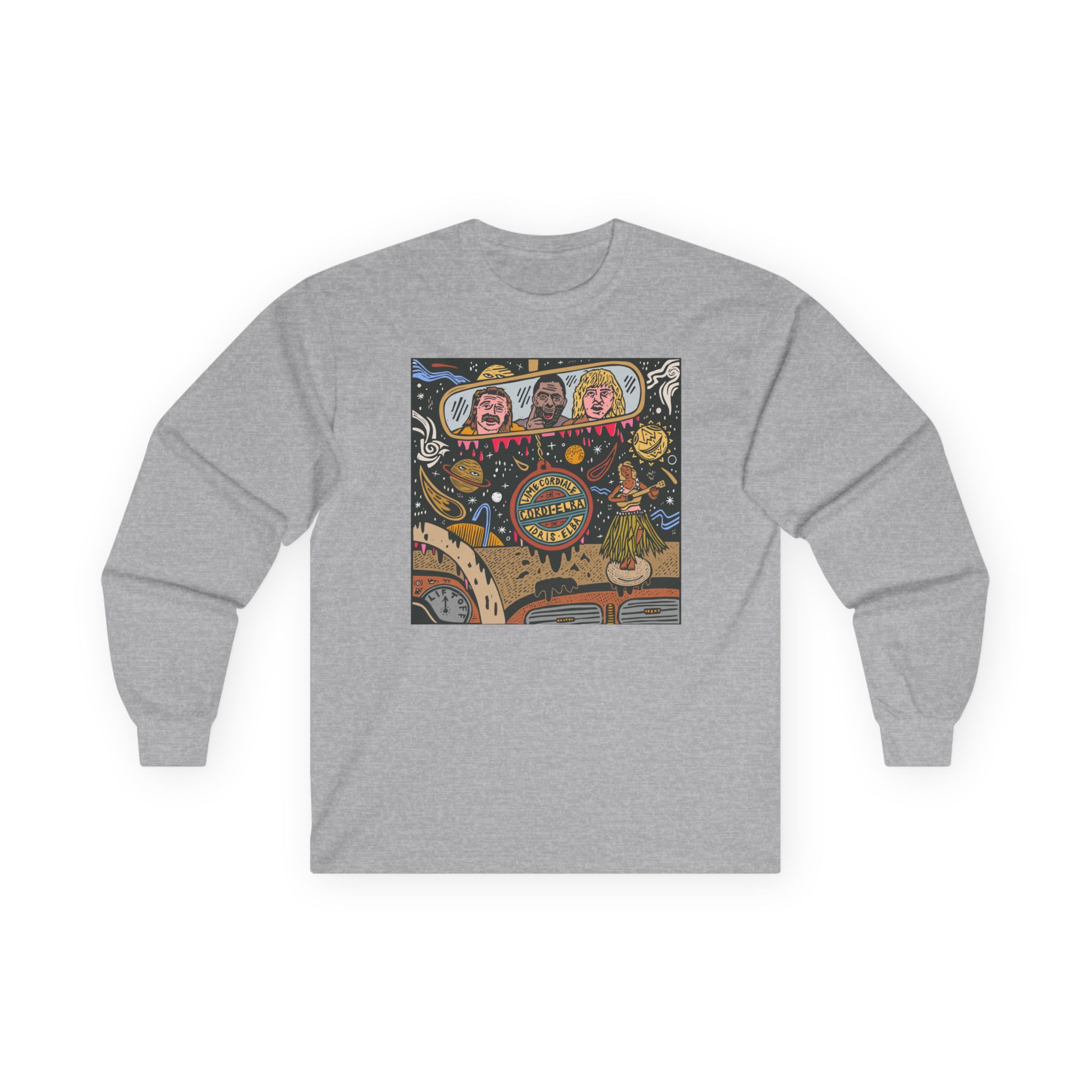 Lime Cordiale Cordi Elba Unisex Ultra Cotton Long Sleeve Tee - Image 5