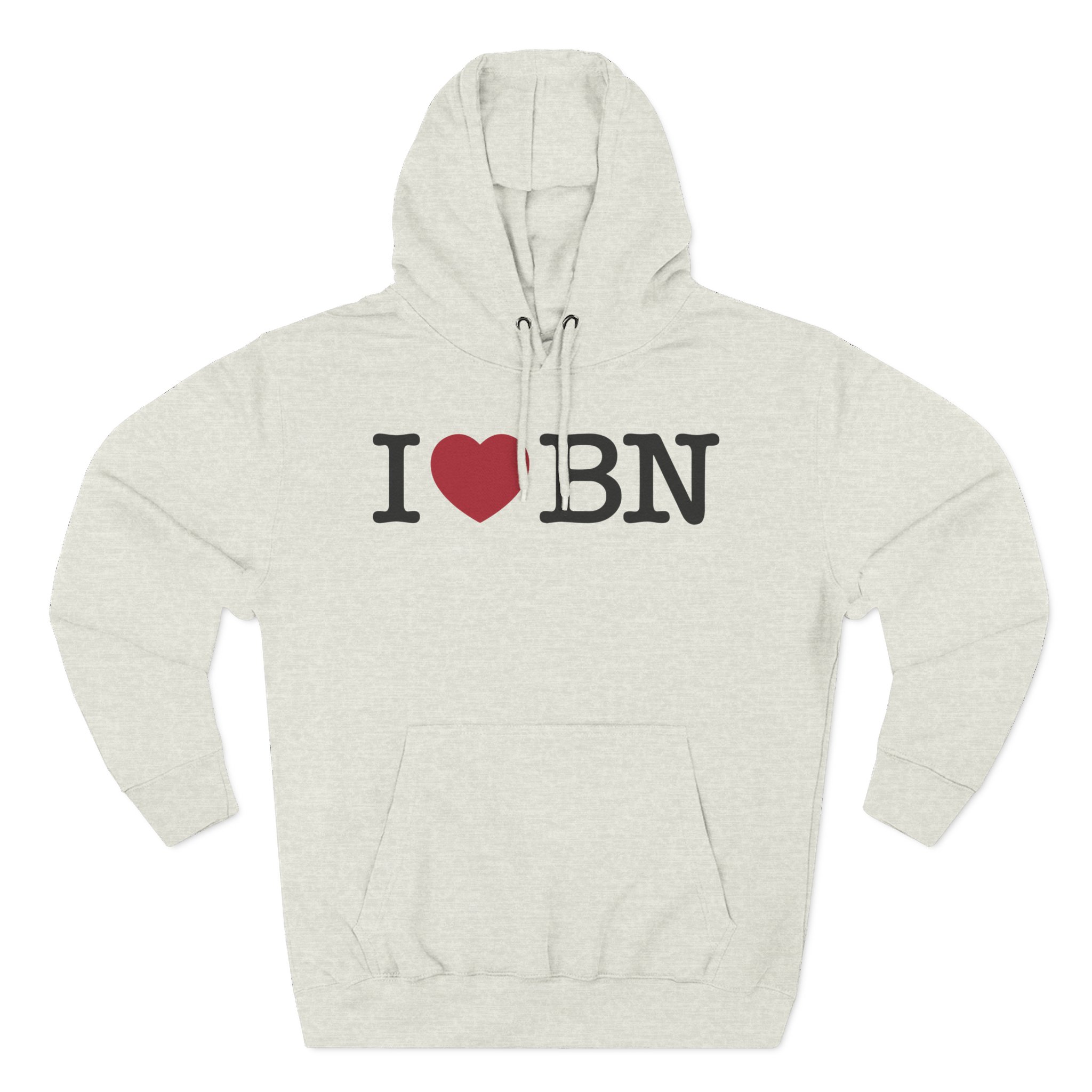 Quevedo I Love Bn Three-Panel Fleece Hoodie - Image 9