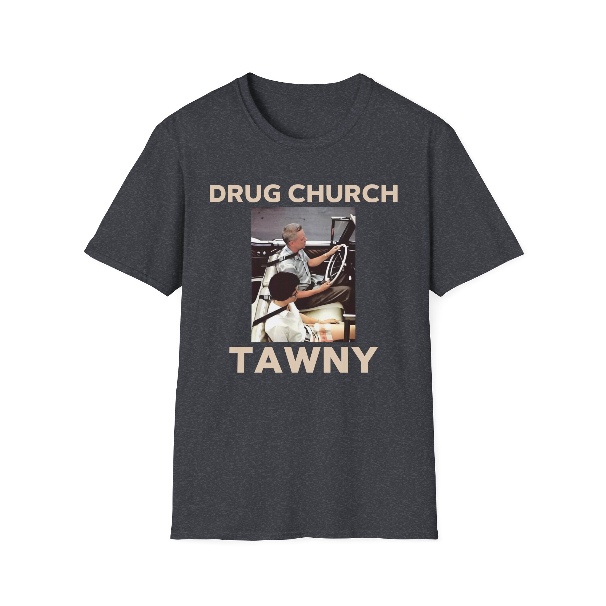 Drug Church Tawny Unisex Softstyle T-Shirt - Image 15