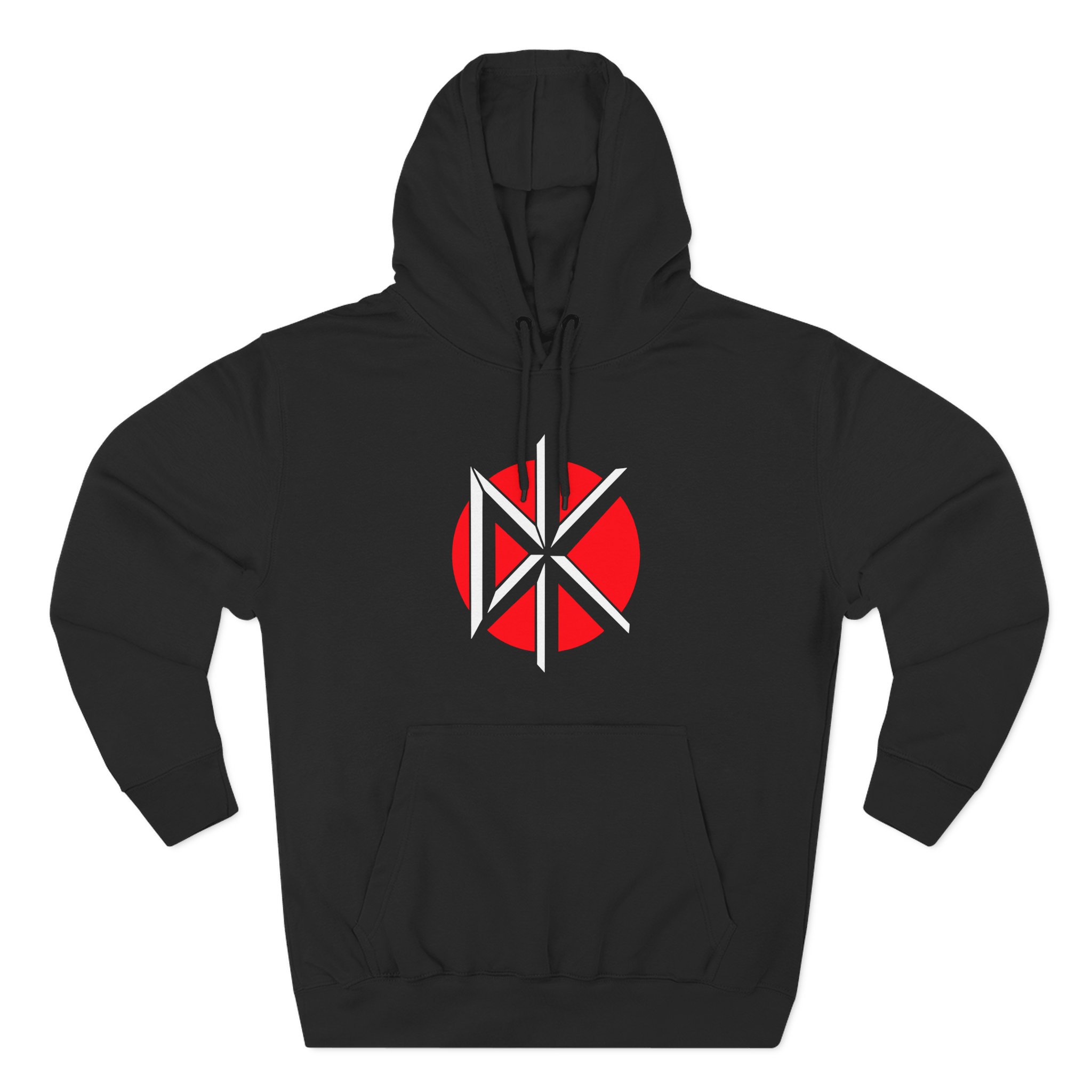 Dead Kennedys Authentic Band Logo Three-Panel Fleece Hoodie