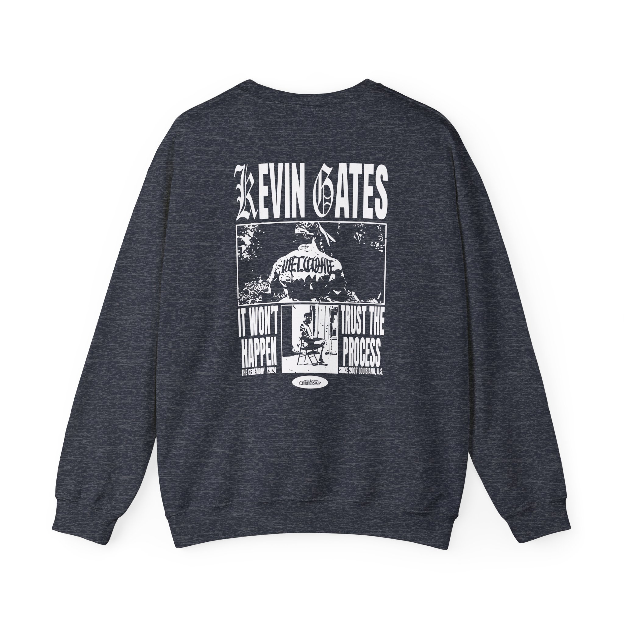 Kevin Gates The Ceremony Unisex Heavy Blend™ Crewneck Sweatshirt - Image 14